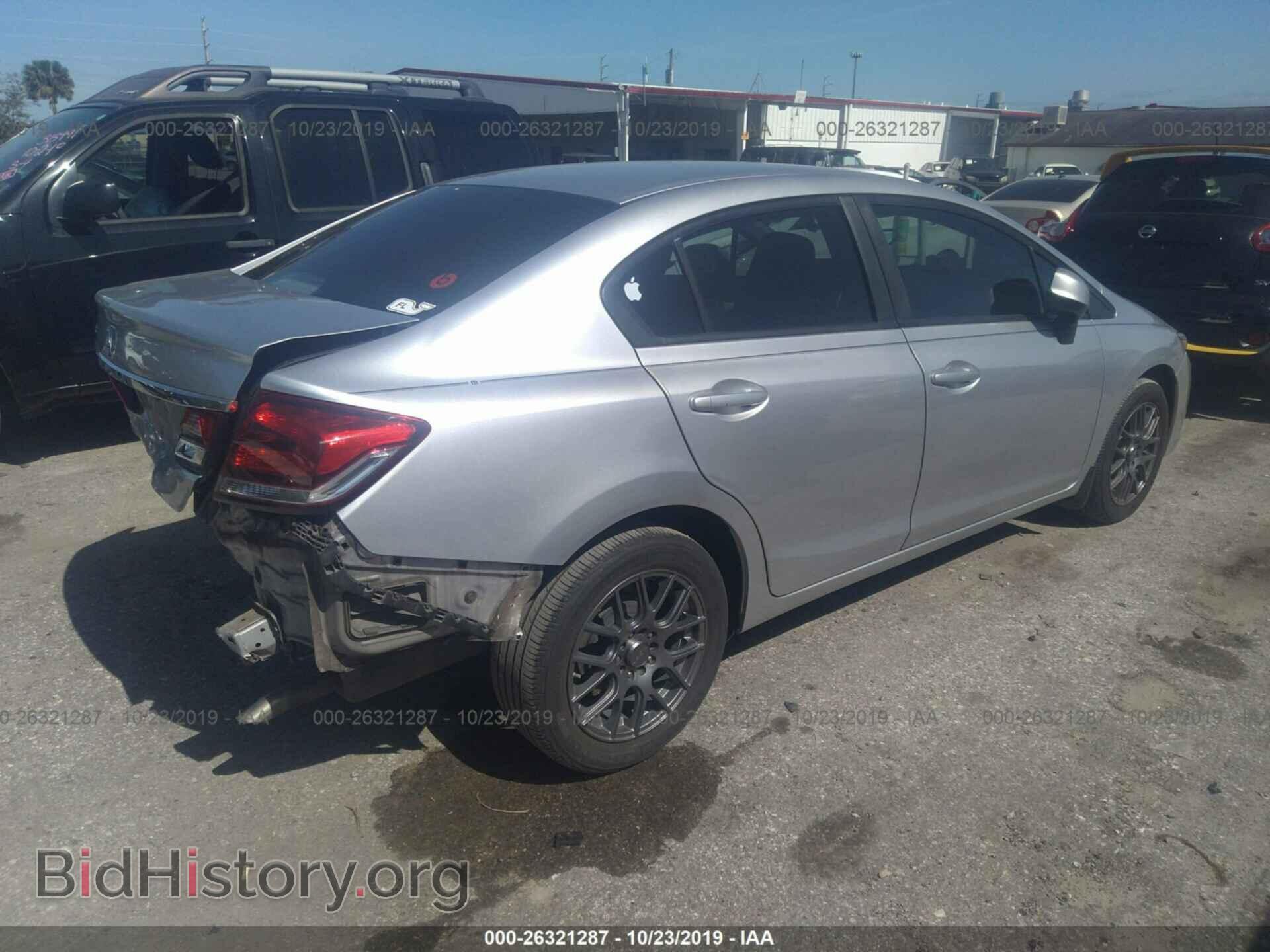 2013 HONDA CIVIC - VIN: 19XFB2F58DE076775 - Фото 4