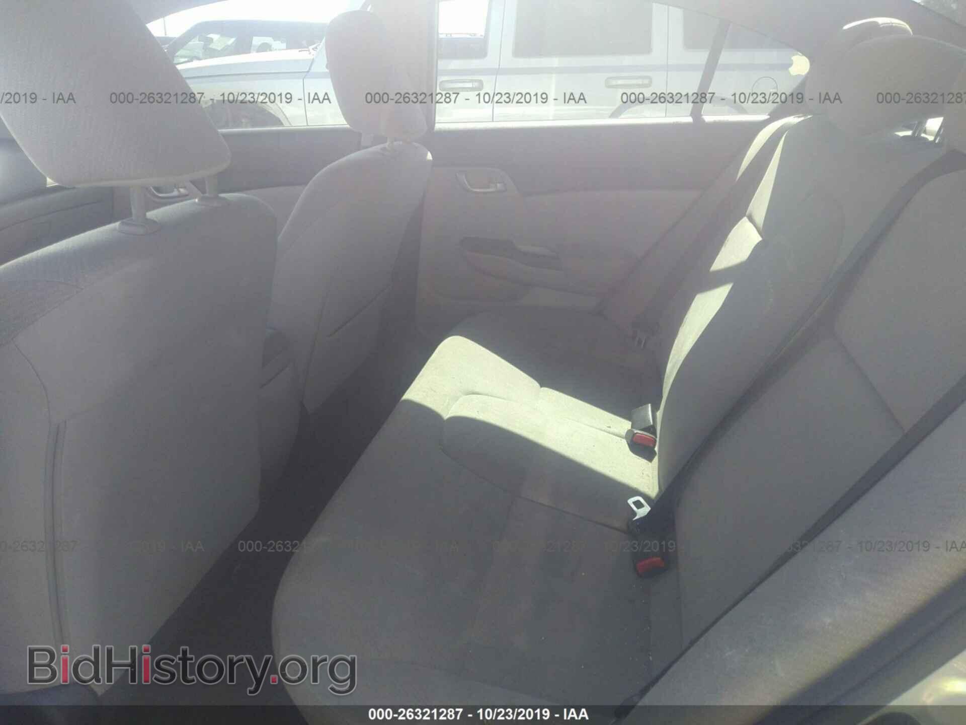 2013 HONDA CIVIC - VIN: 19XFB2F58DE076775 - Фото 8