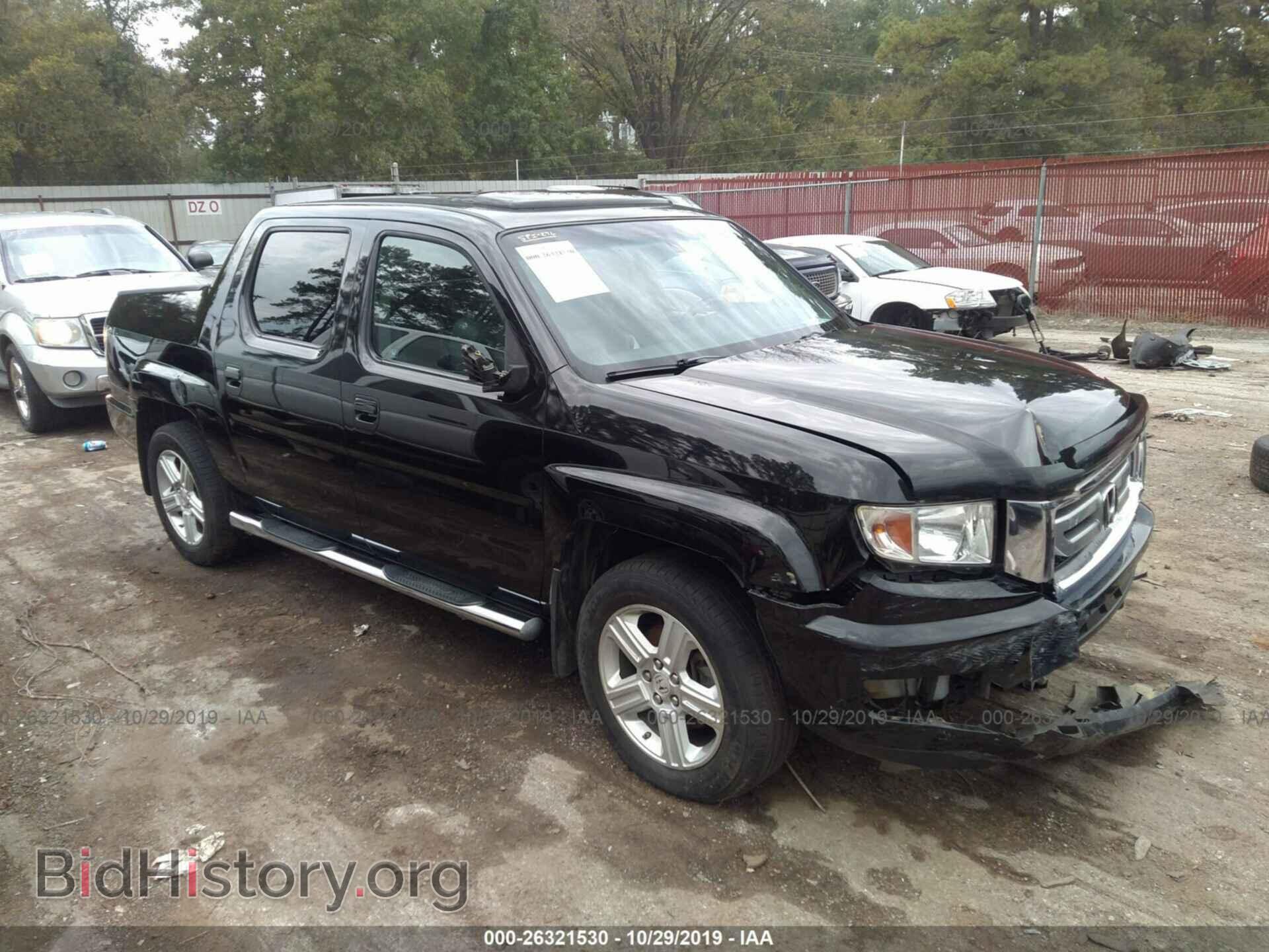 Photo 5FPYK1F57BB002619 - HONDA RIDGELINE 2011