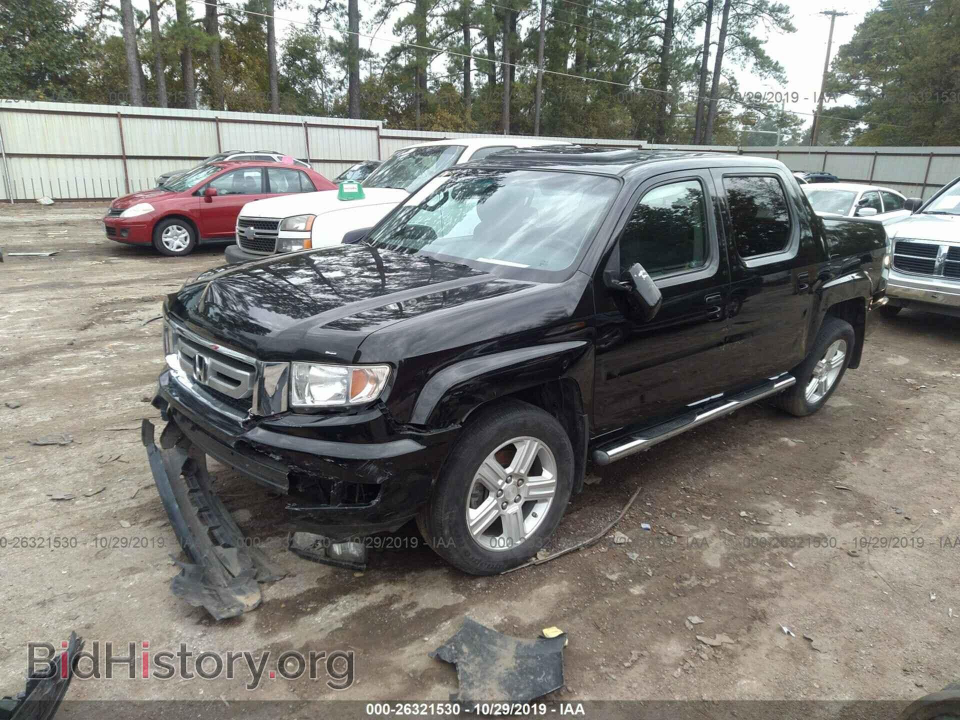 2011 HONDA RIDGELINE - VIN: 5FPYK1F57BB002619 - Фото 2