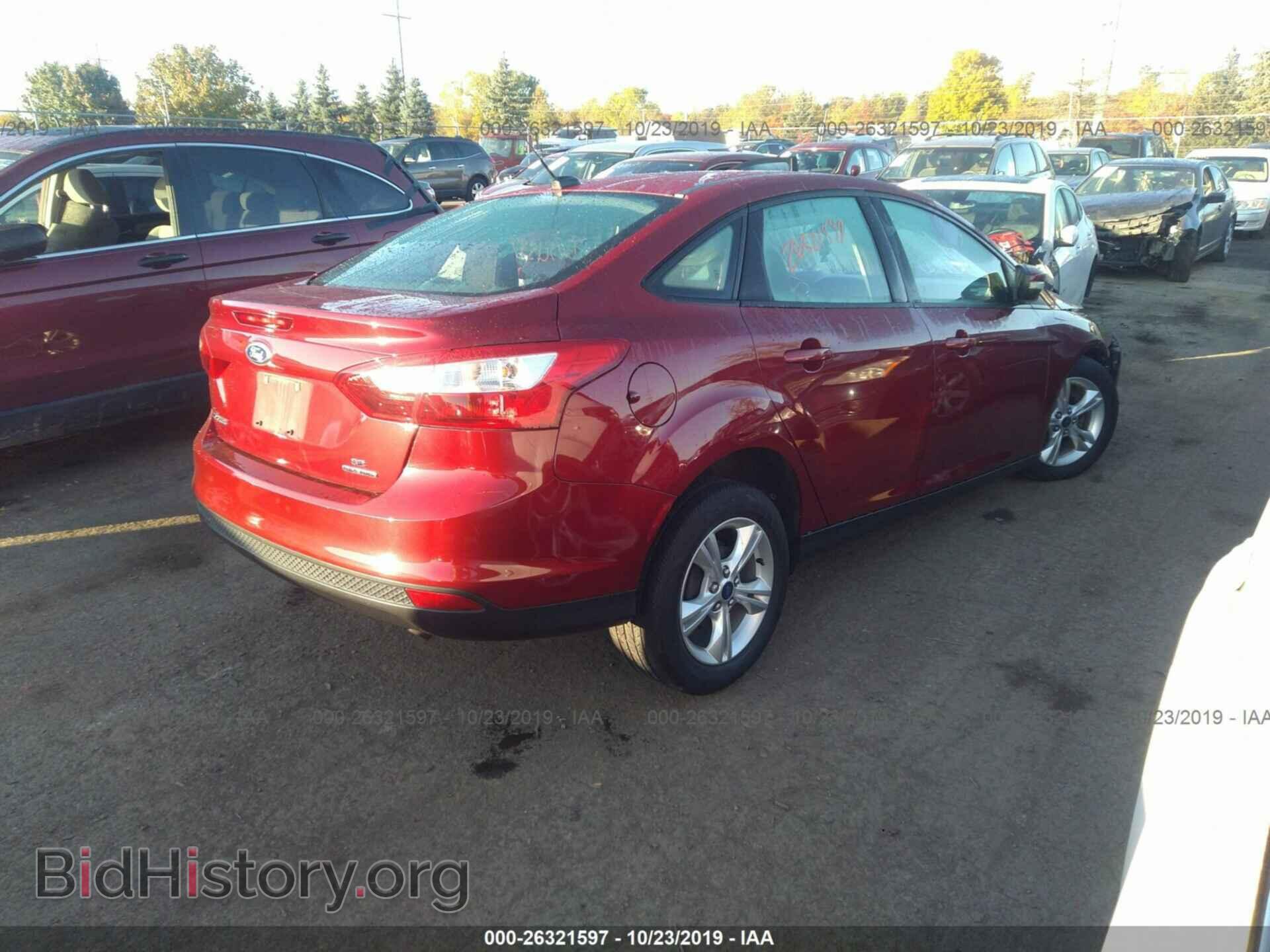 2013 FORD FOCUS - VIN: 1FADP3F24DL250715 - Фото 4