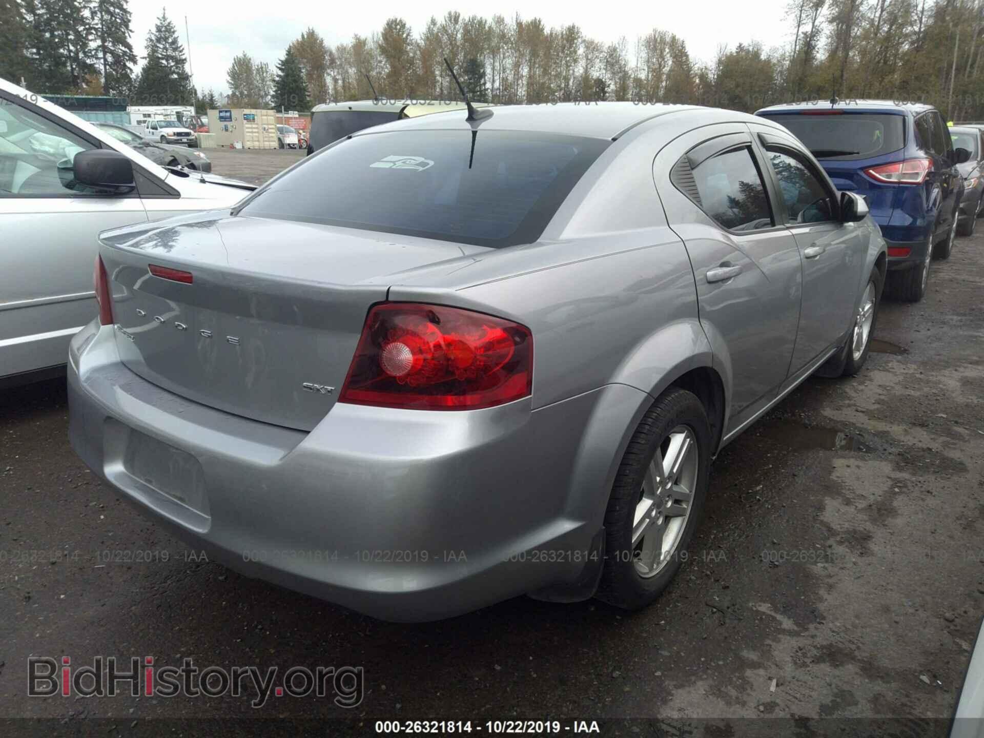 2013 DODGE AVENGER - VIN: 1C3CDZCB4DN603680 - Фото 4