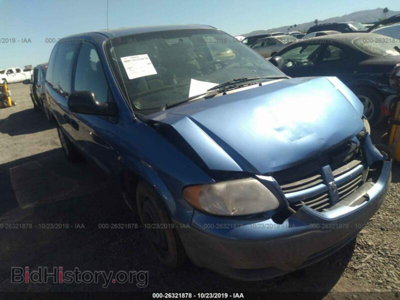 2007 Dodge CARAVAN SE (VIN 1D4GP25B87B214915) — фото 1 из 11, IAAI, повреждение: передняя часть