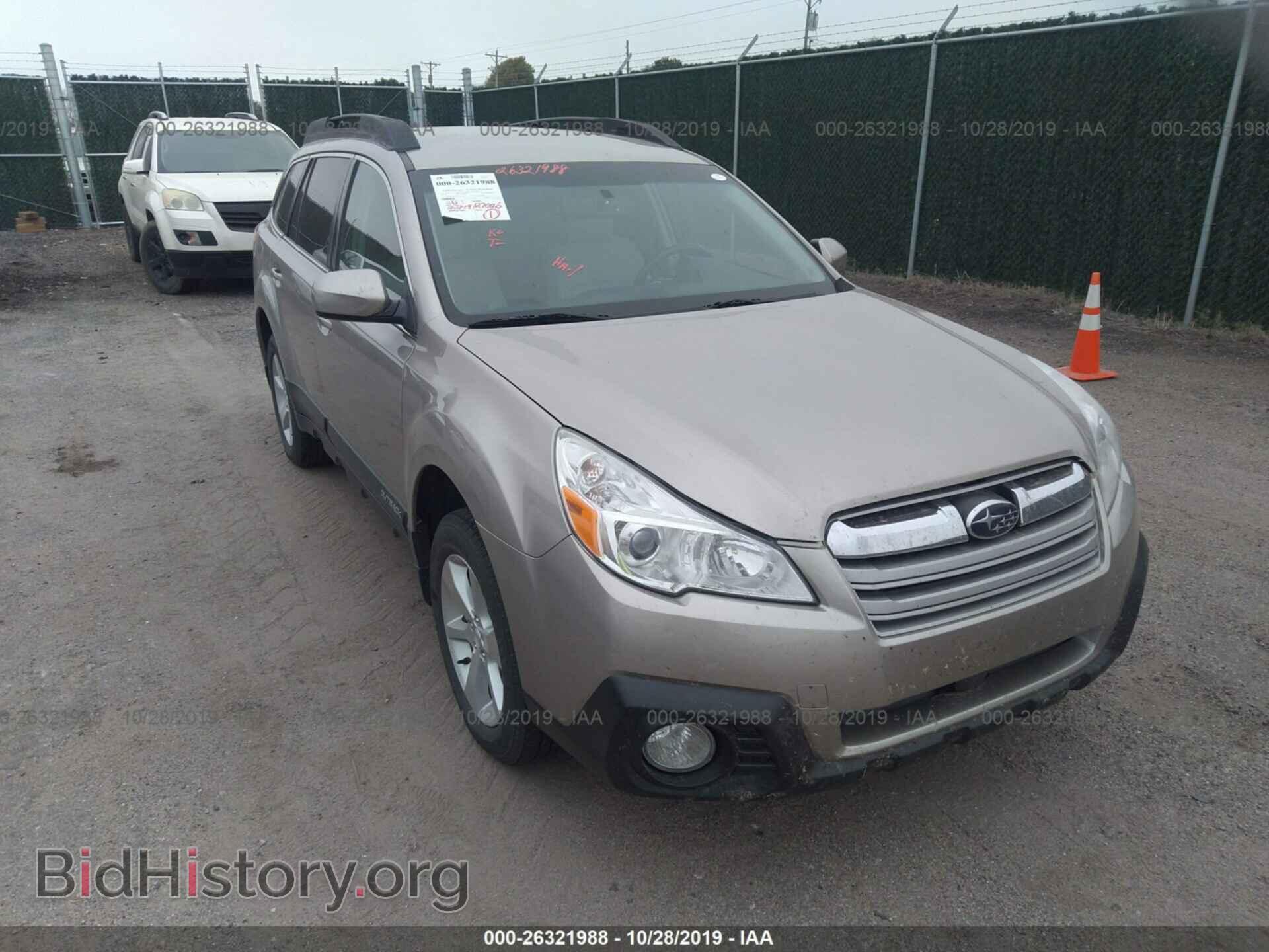 Фотография 4S4BRDKC8E2201164 - SUBARU OUTBACK 2014