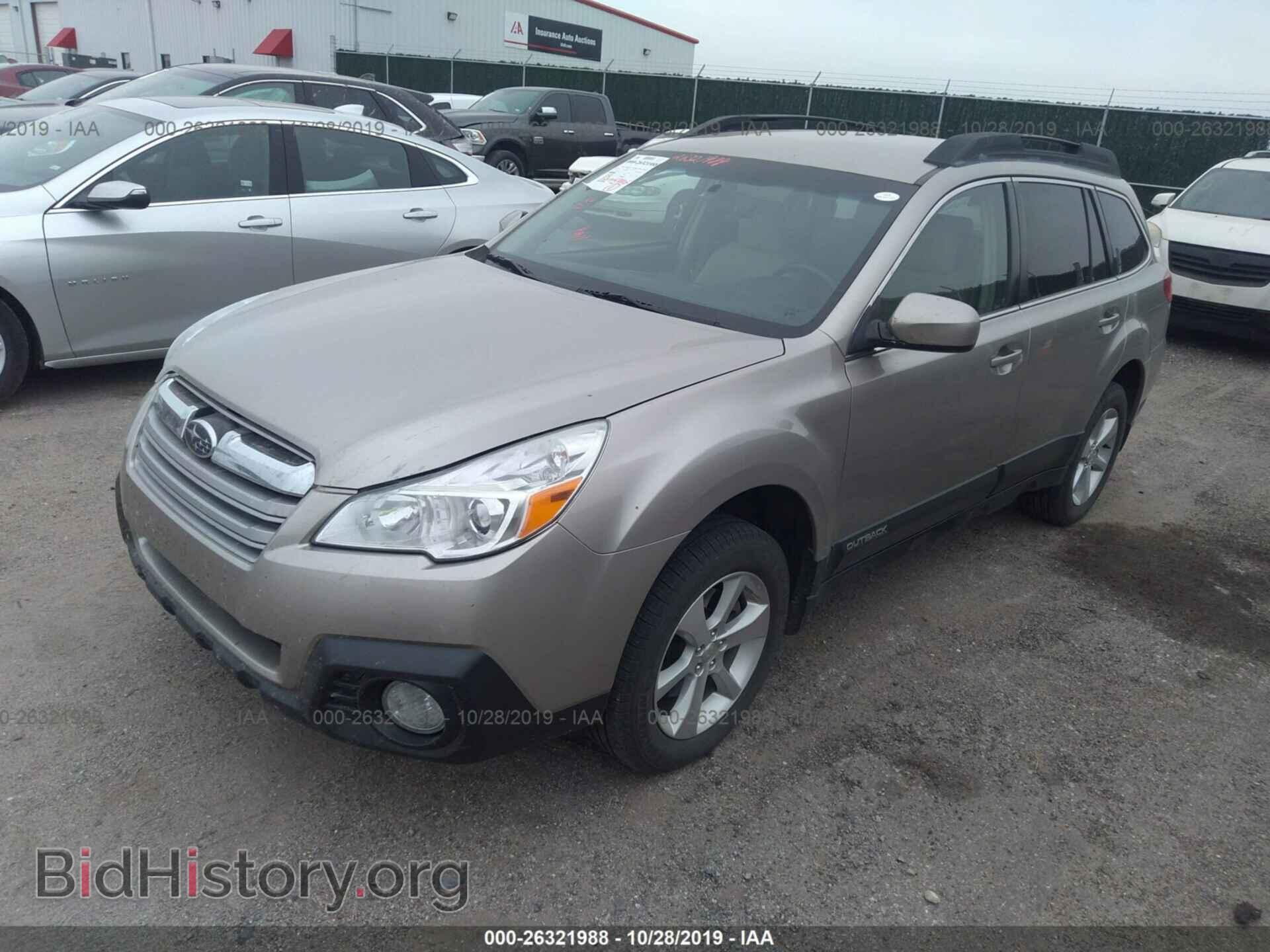 2014 SUBARU OUTBACK - VIN: 4S4BRDKC8E2201164 - Фото 2