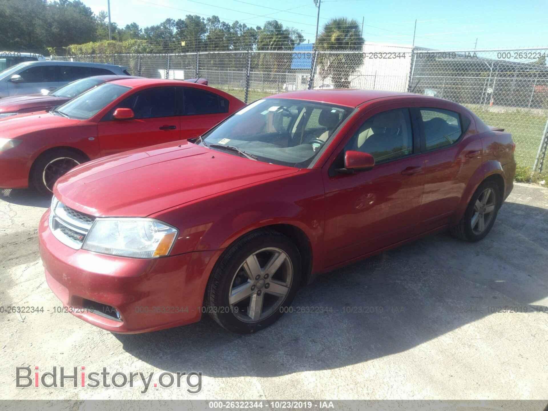 2013 DODGE AVENGER - VIN: 1C3CDZCB6DN740698 - Фото 2