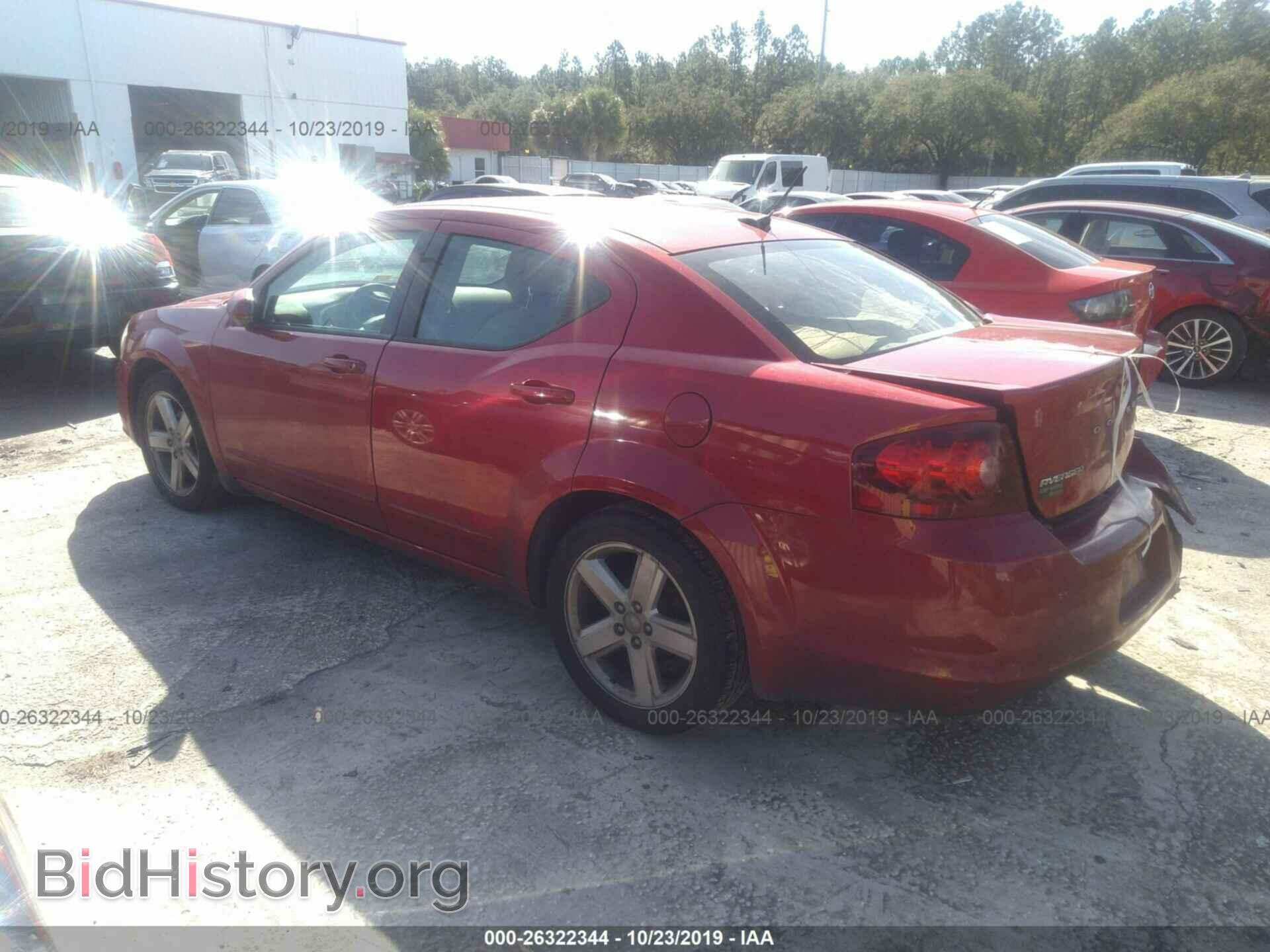 2013 DODGE AVENGER - VIN: 1C3CDZCB6DN740698 - Фото 3