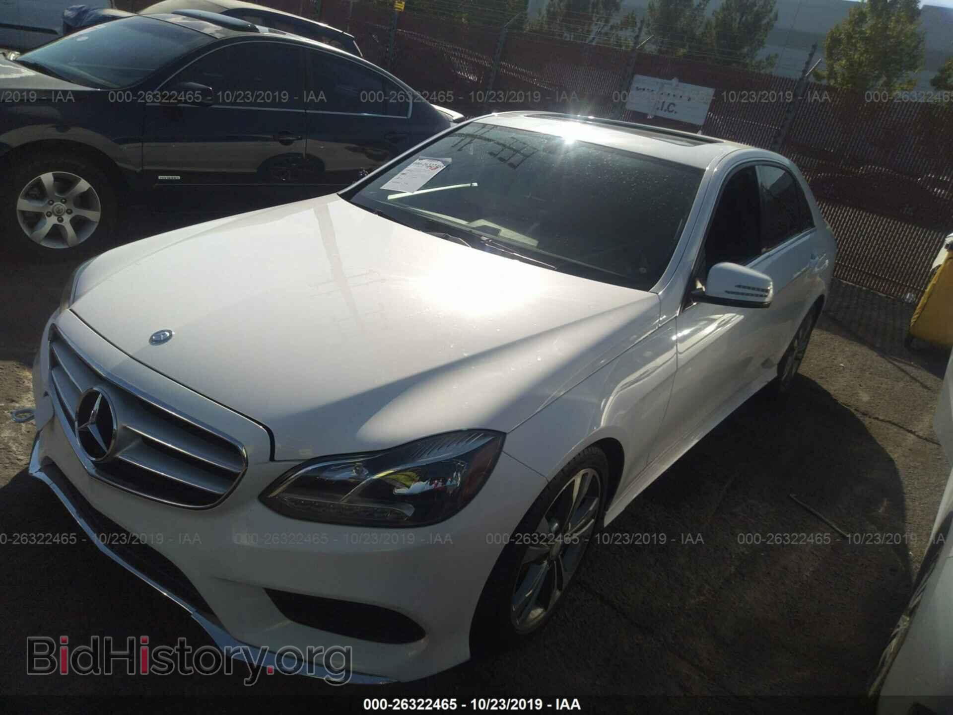 2014 MERCEDES-BENZ E - VIN: WDDHF5KB8EA806124 - Фото 2