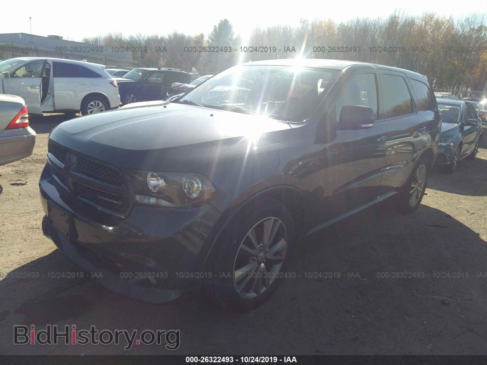 2013 DODGE DURANGO - VIN: 1C4SDHCT4DC520823 - Фото 2