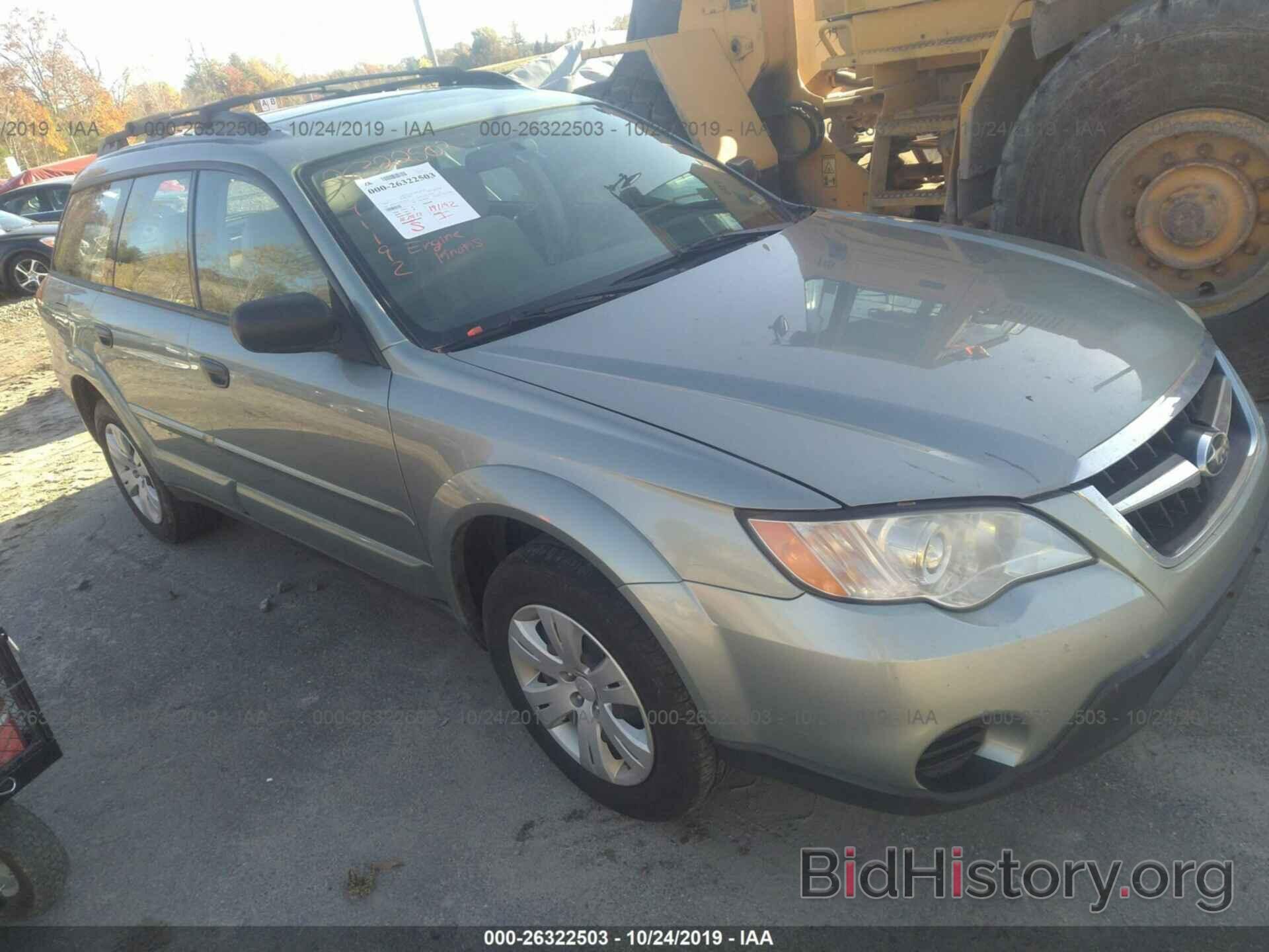 Photo 4S4BP60C097338676 - SUBARU OUTBACK 2009