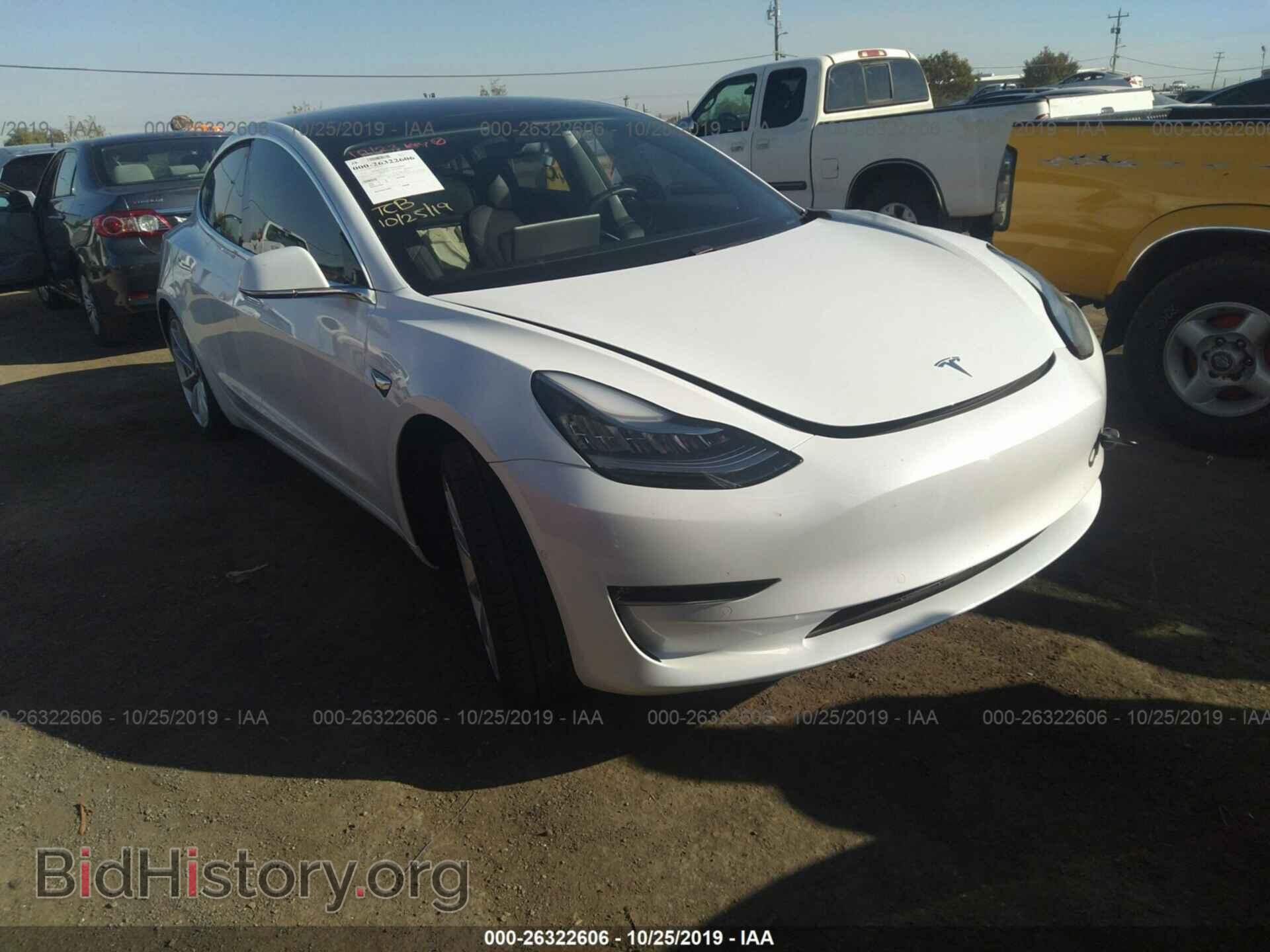 Photo 5YJ3E1EA7JF051732 - TESLA MODEL 3 2018