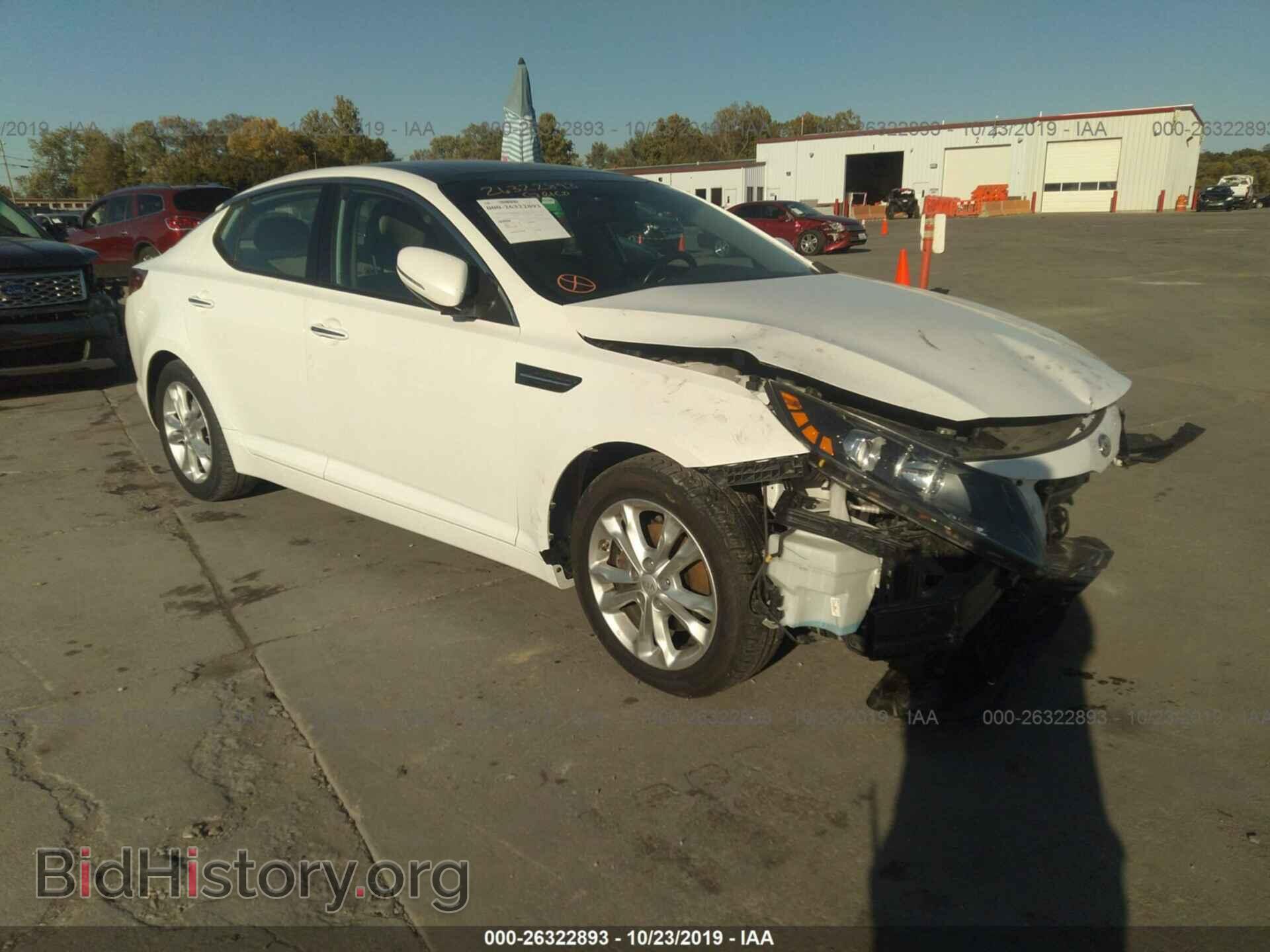 Фотография 5XXGN4A76DG239480 - KIA OPTIMA 2013