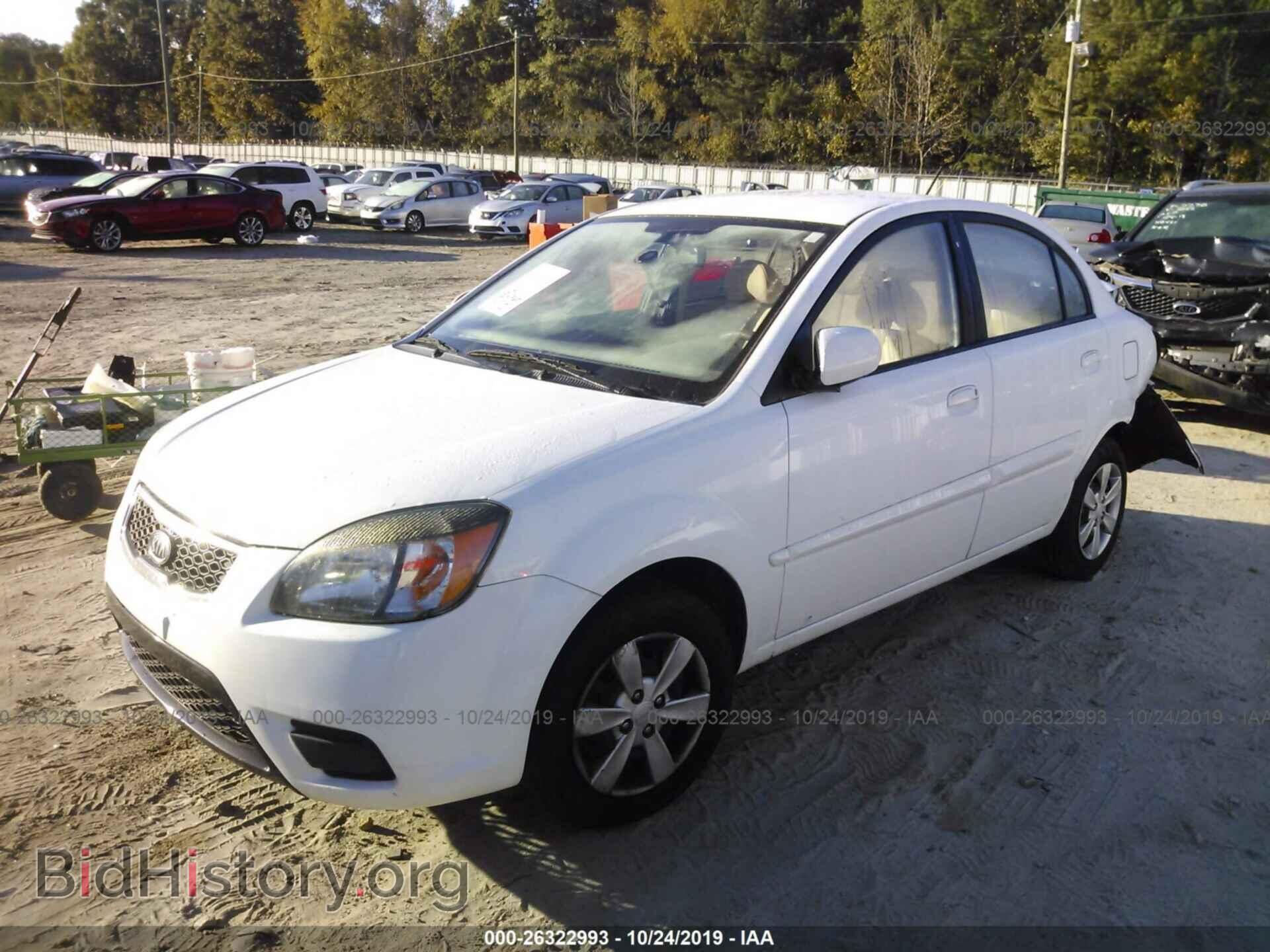 2011 KIA RIO - VIN: KNADH4A34B6738245 - Фото 2