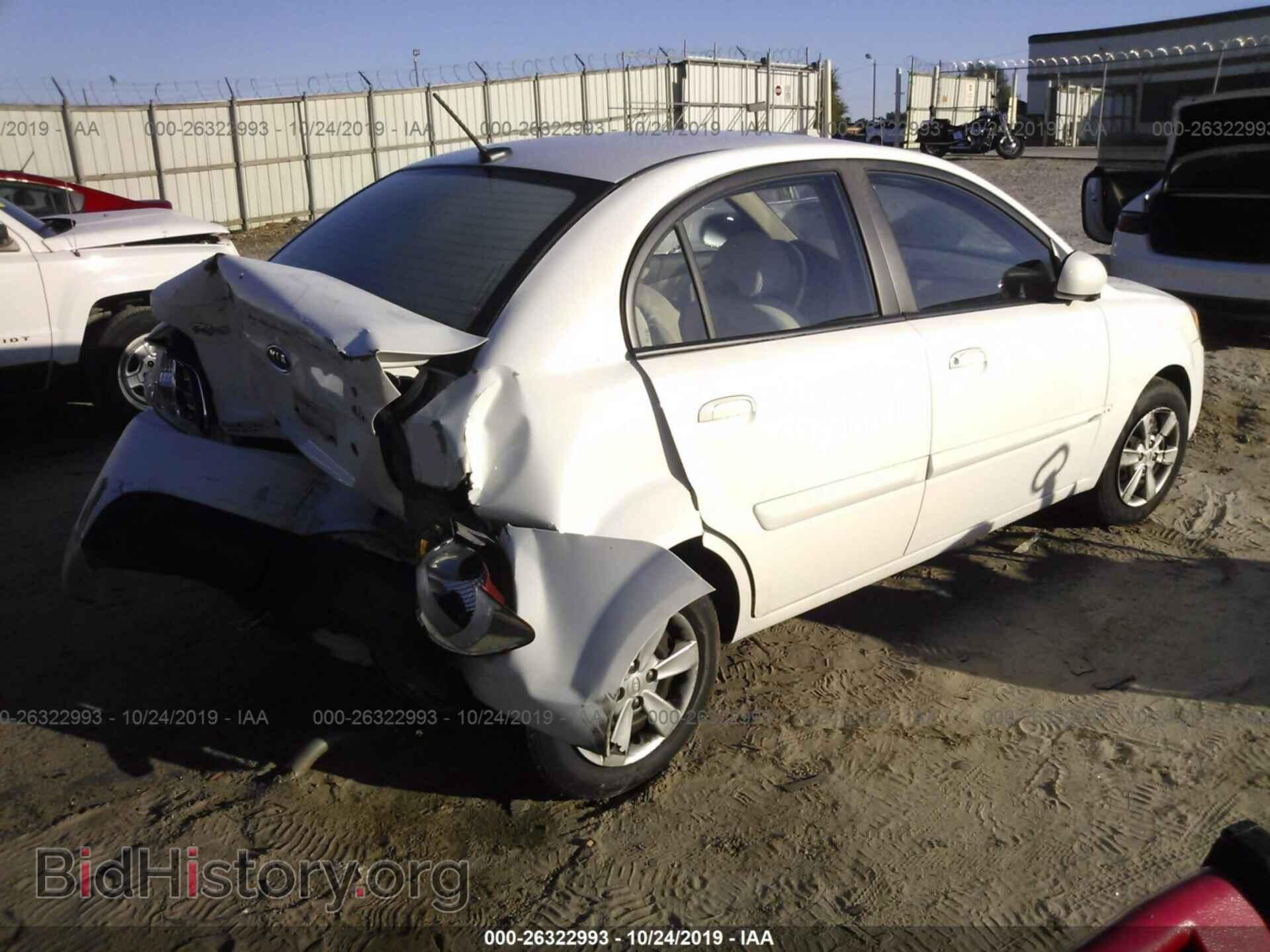 2011 KIA RIO - VIN: KNADH4A34B6738245 - Фото 4