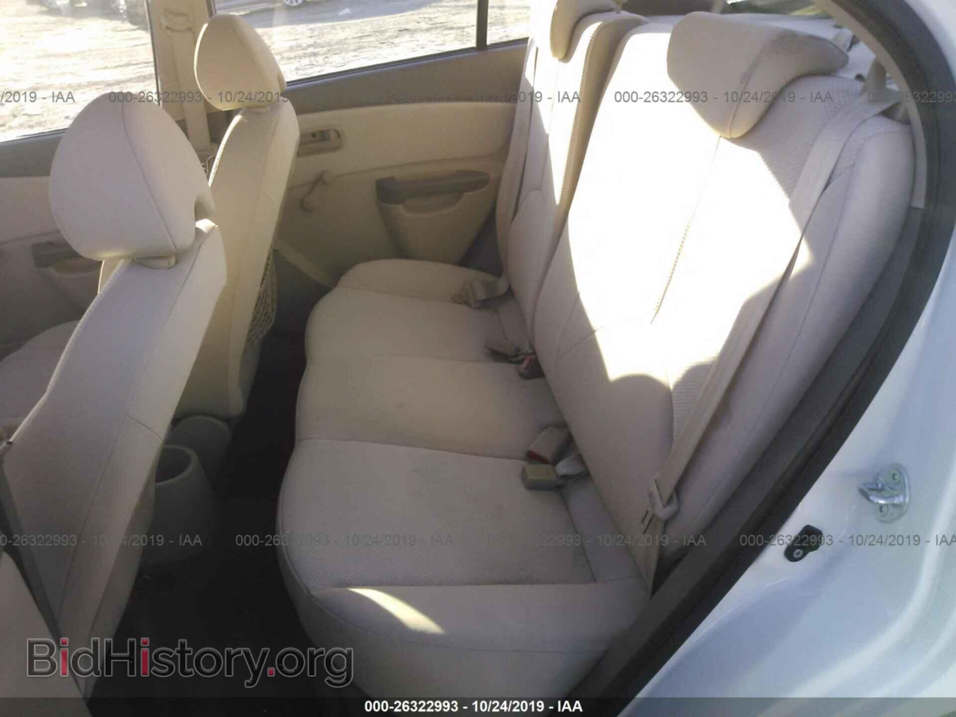 2011 KIA RIO - VIN: KNADH4A34B6738245 - Фото 8