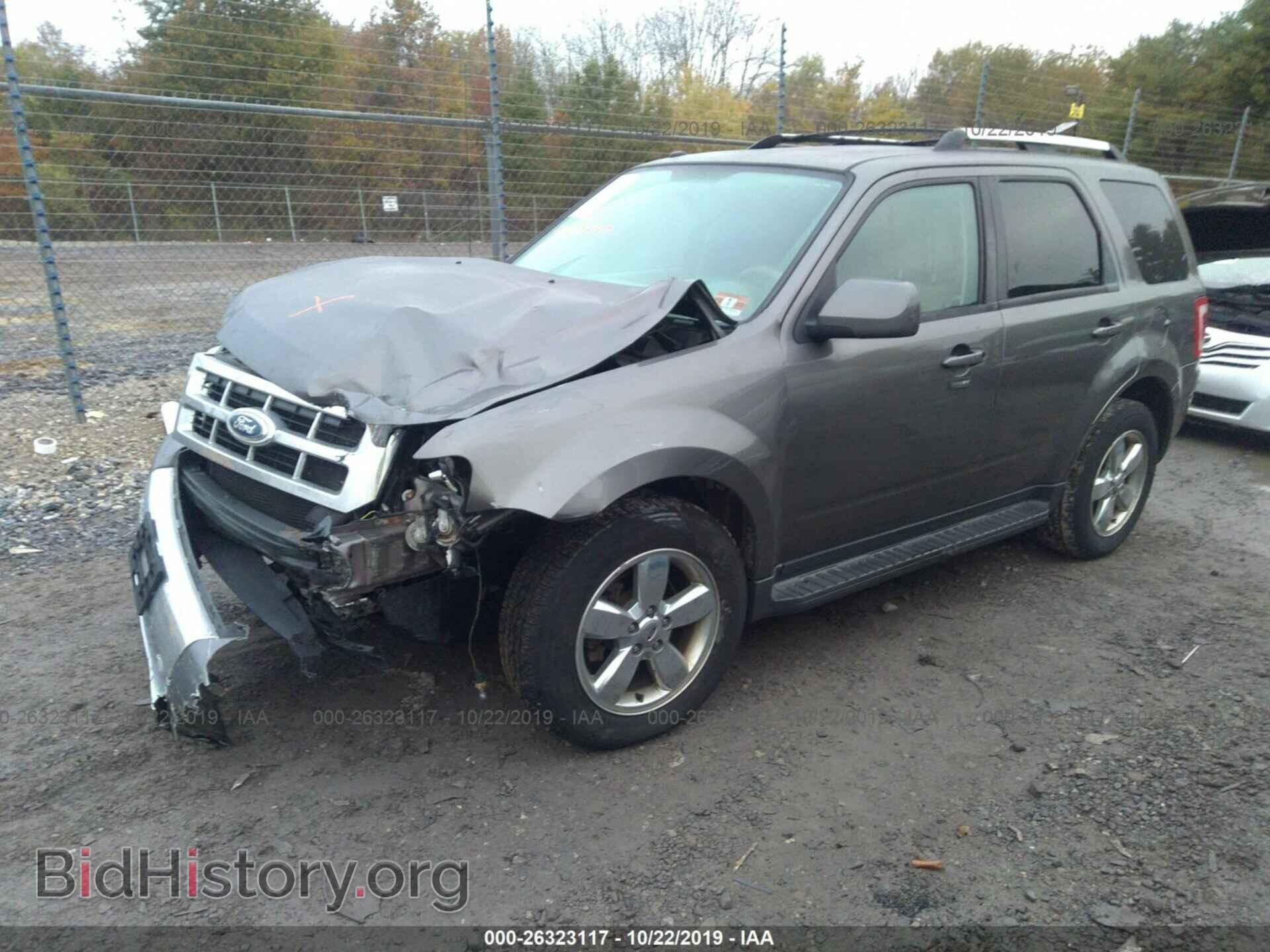 2011 FORD ESCAPE - VIN: 1FMCU9EG5BKC59176 - Фото 2
