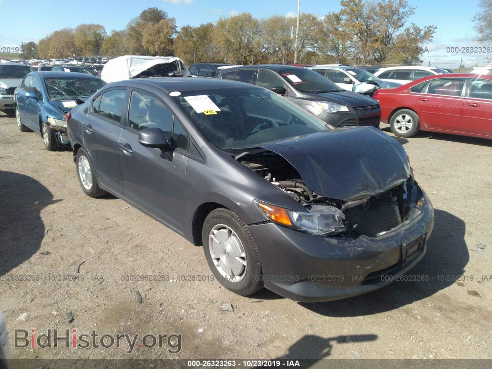 Фотография 2HGFB2F68CH576609 - HONDA CIVIC 2012