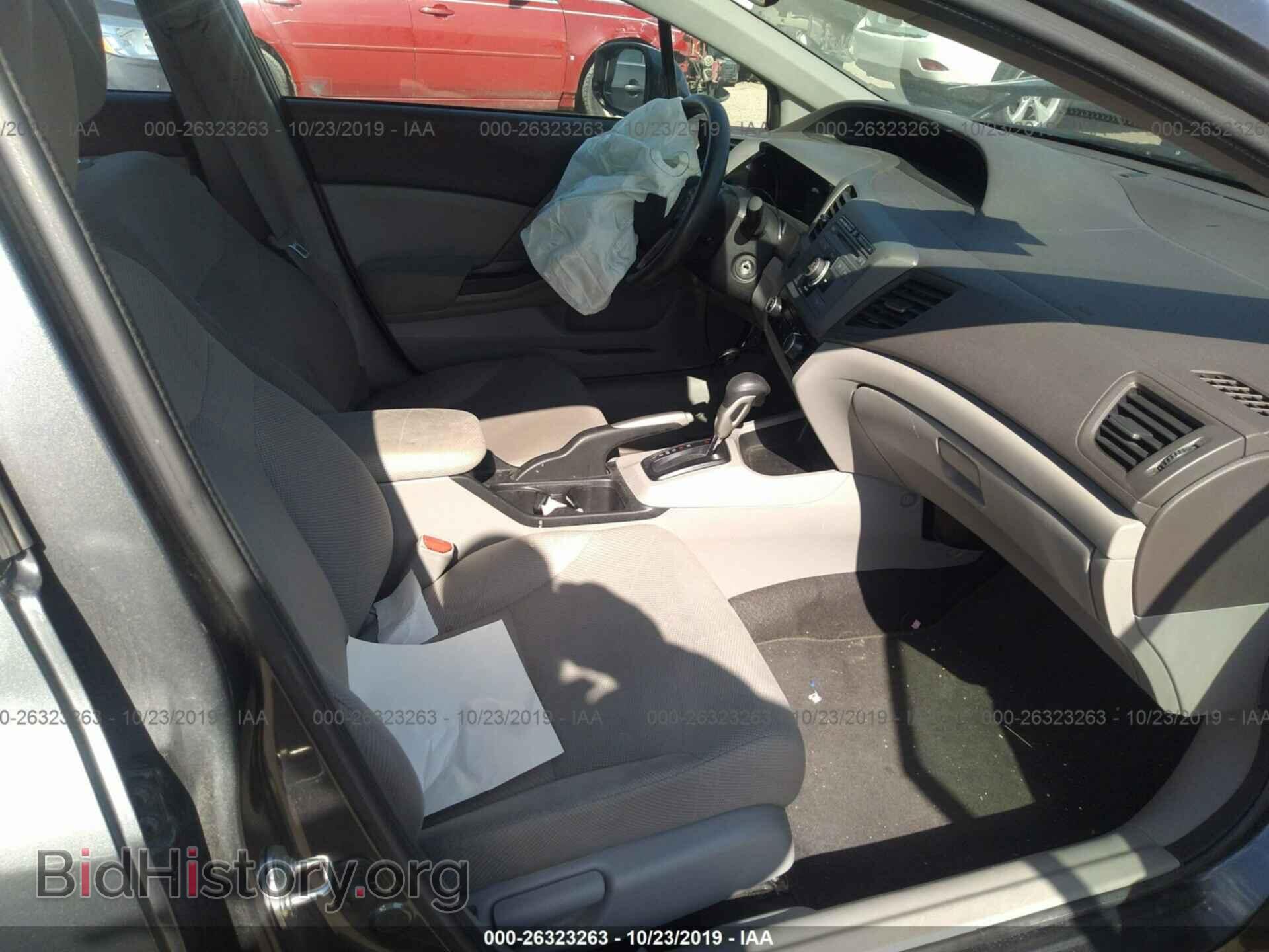 2012 HONDA CIVIC - VIN: 2HGFB2F68CH576609 - Фото 5