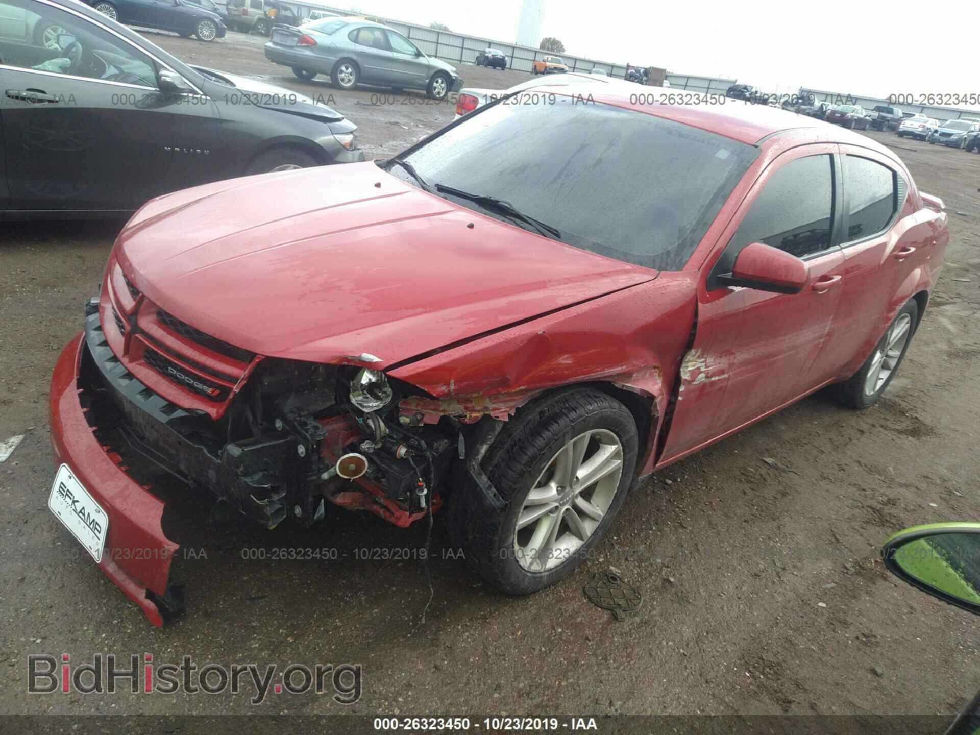 2013 DODGE AVENGER - VIN: 1C3CDZCB7DN594585 - Фото 2