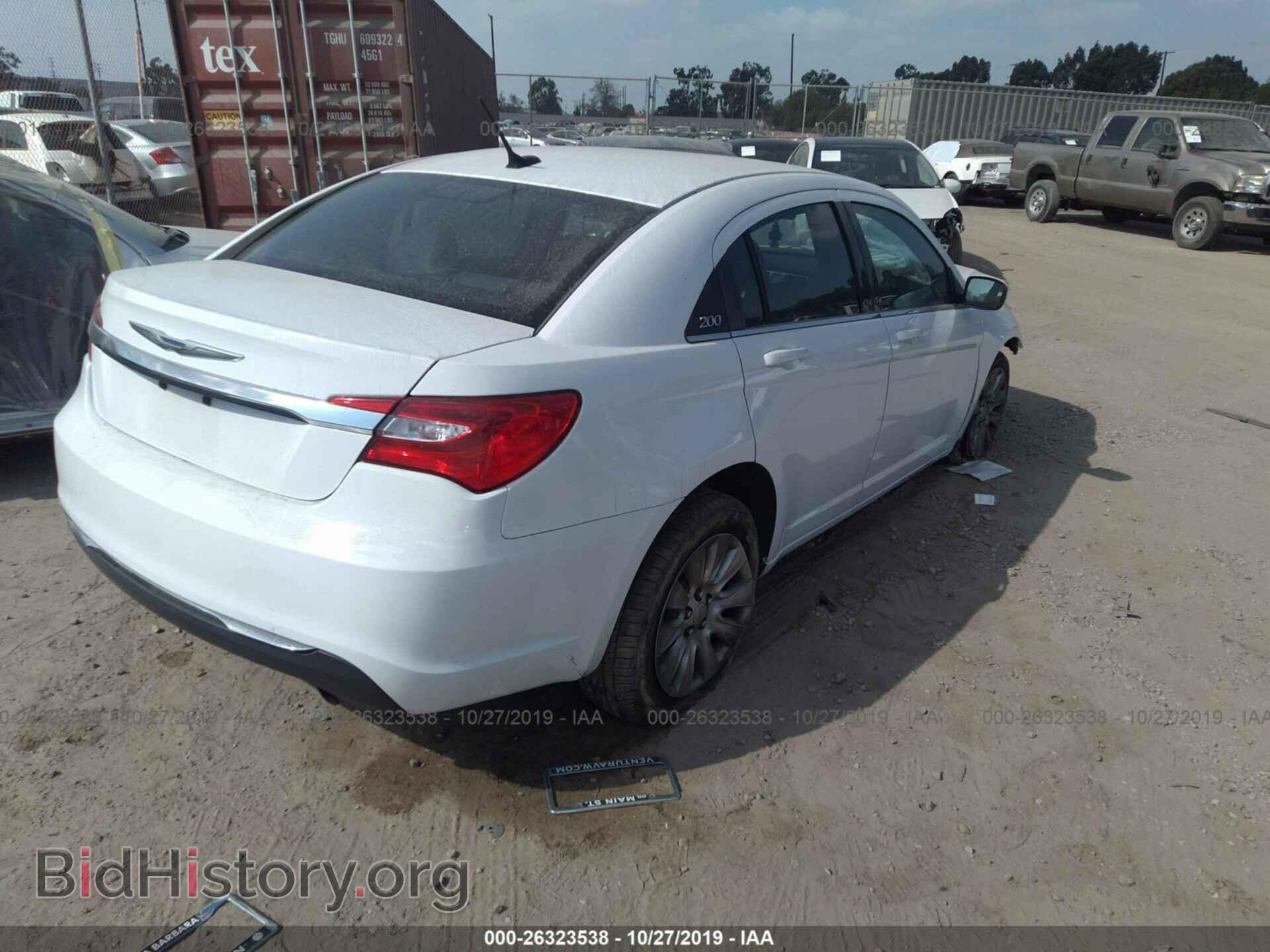 2013 CHRYSLER 200 - VIN: 1C3CCBAB7DN686079 - Photo 4