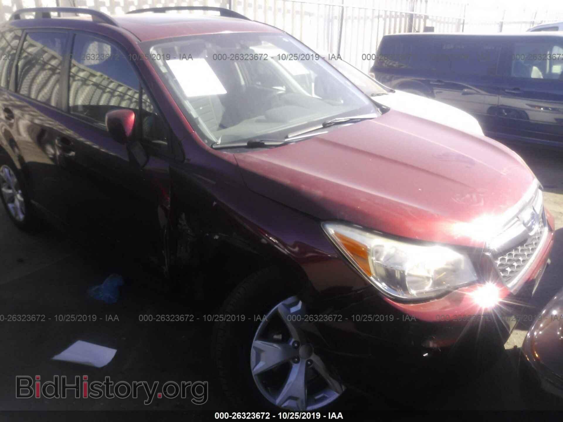 Фотография JF2SJAEC2EH432274 - SUBARU FORESTER 2014