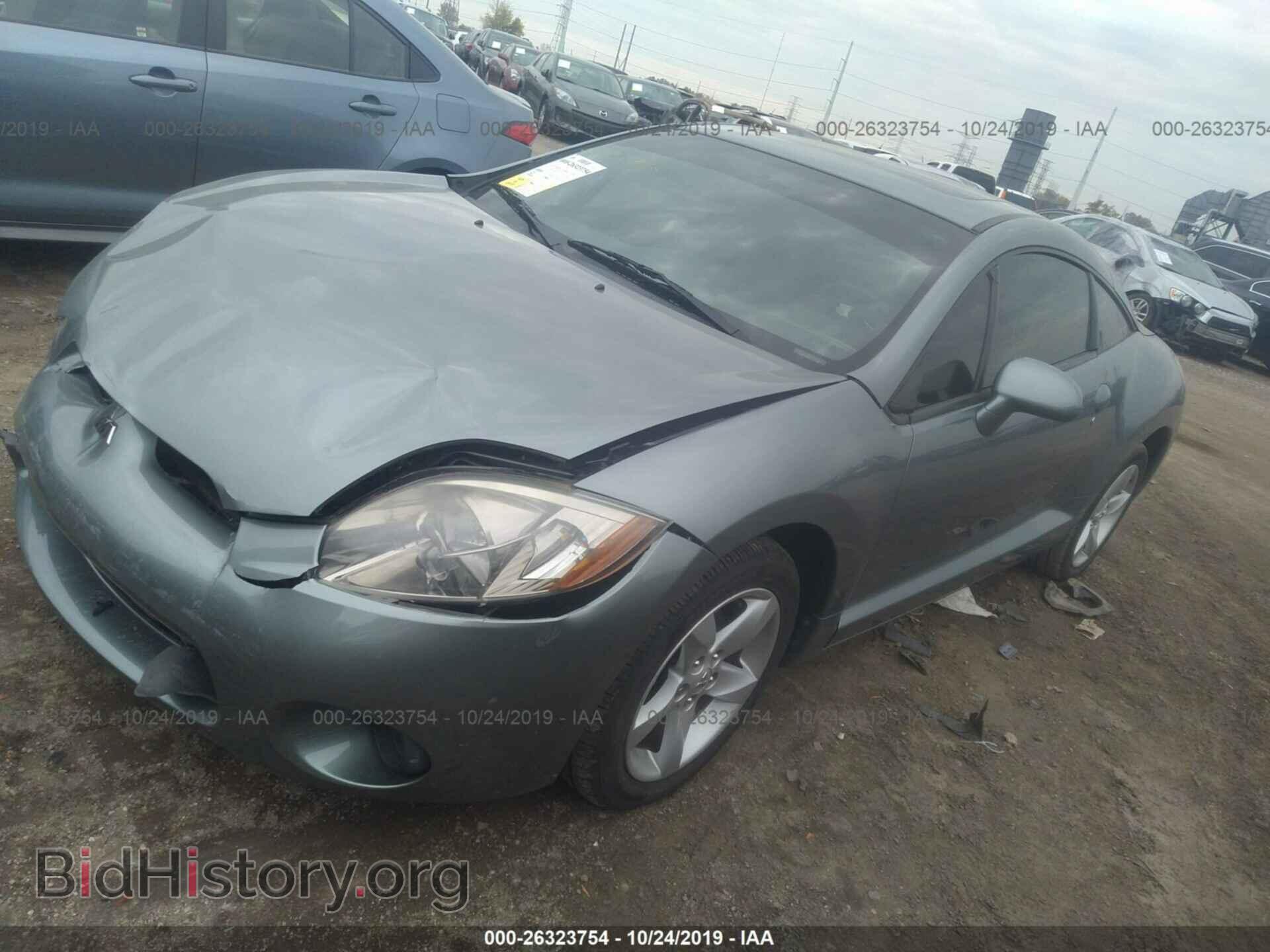 2007 MITSUBISHI ECLIPSE - VIN: 4A3AK24F87E039048 - Фото 2