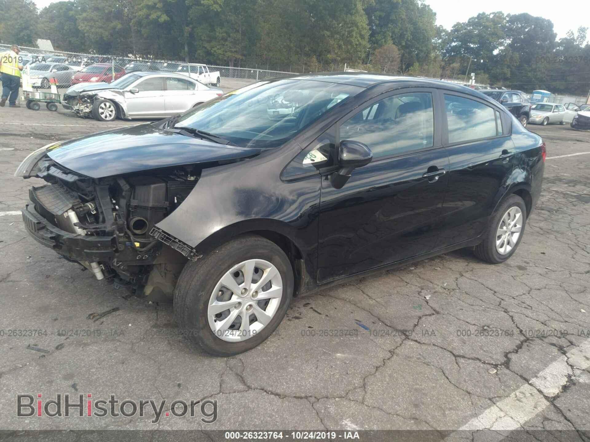 2015 KIA RIO - VIN: KNADM4A32F6437071 - Фото 2