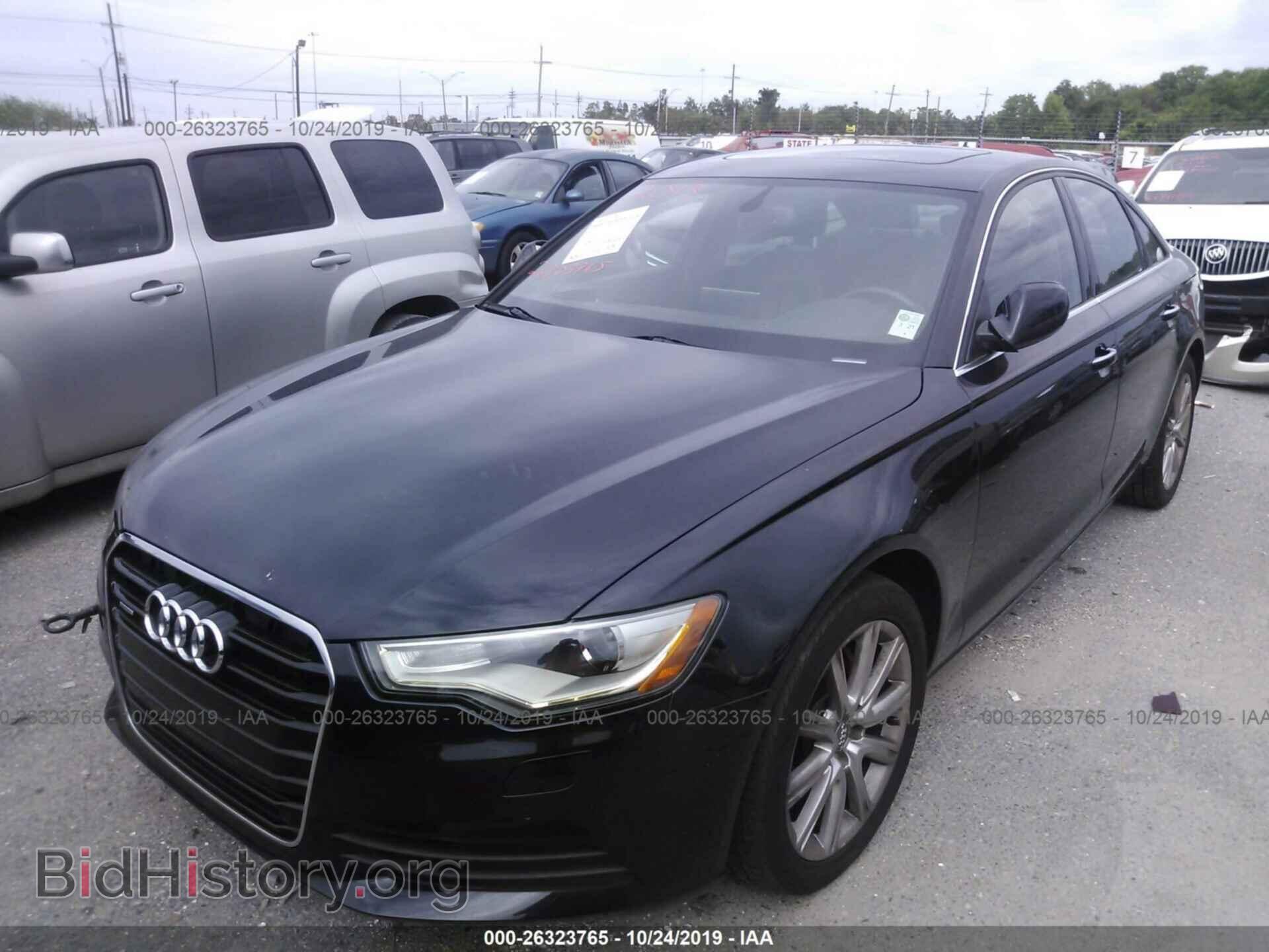 2013 AUDI A6 - VIN: WAUGFAFC1DN090642 - Photo 2