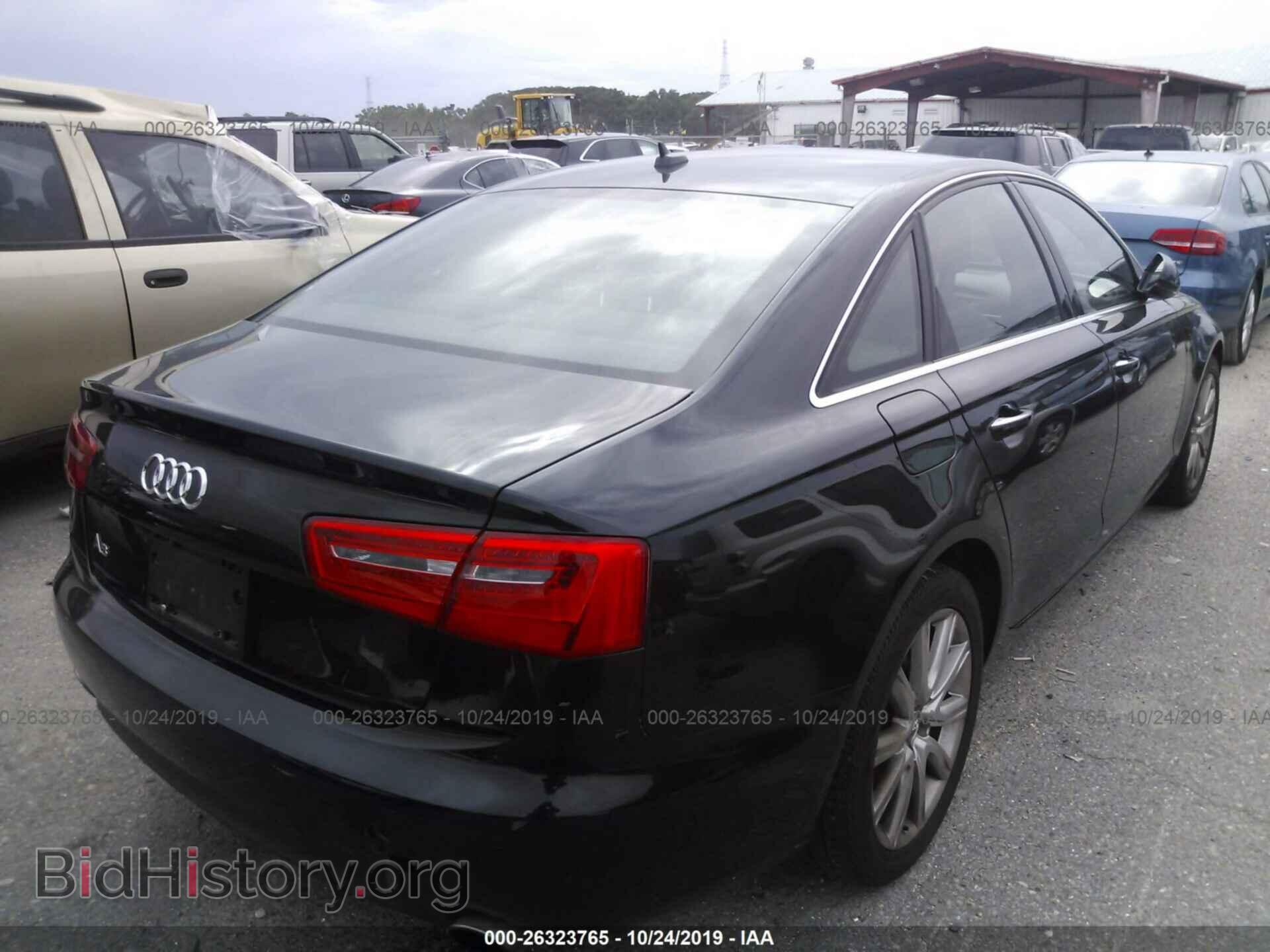2013 AUDI A6 - VIN: WAUGFAFC1DN090642 - Photo 4