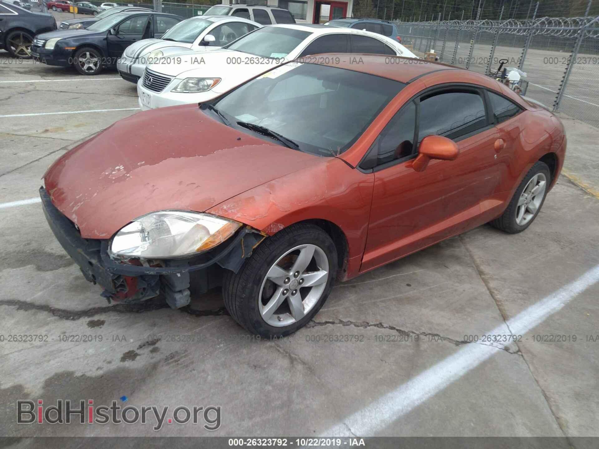 2008 MITSUBISHI ECLIPSE - VIN: 4A3AK24F78E038586 - Фото 2