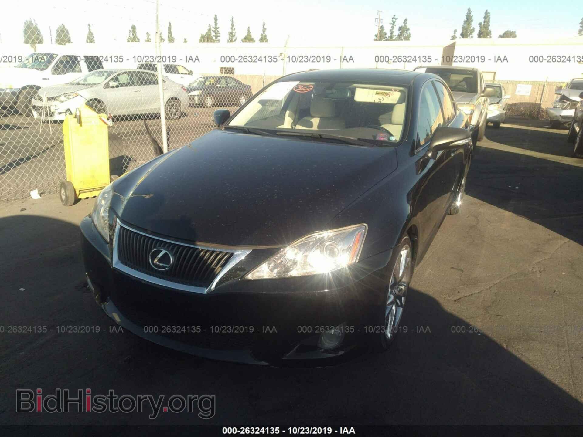 2009 LEXUS IS - VIN: JTHBK262492092401 - Фото 2