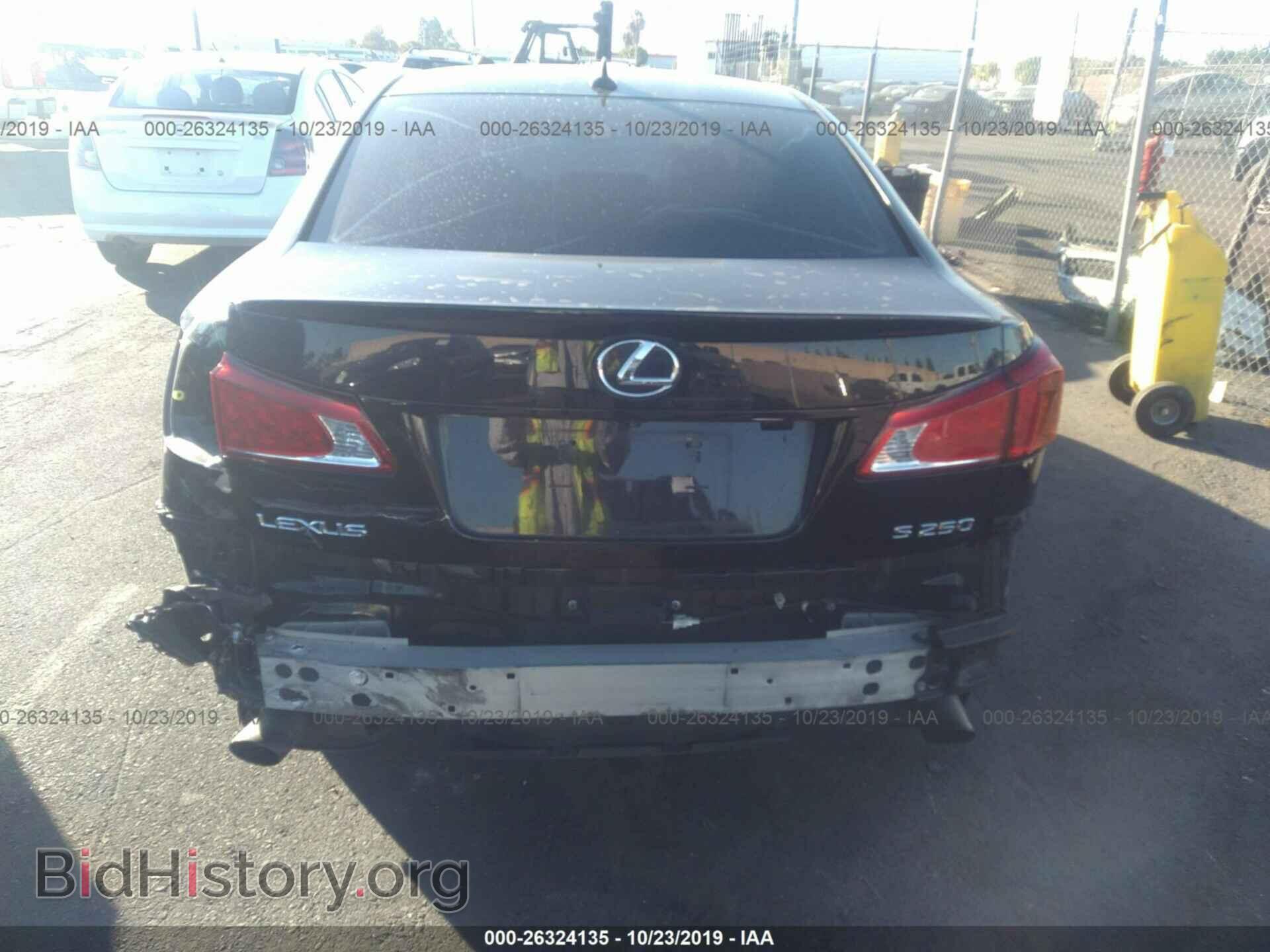 2009 LEXUS IS - VIN: JTHBK262492092401 - Фото 6