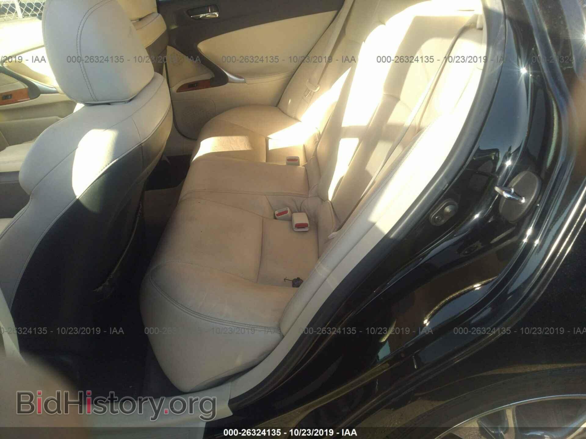 2009 LEXUS IS - VIN: JTHBK262492092401 - Фото 8