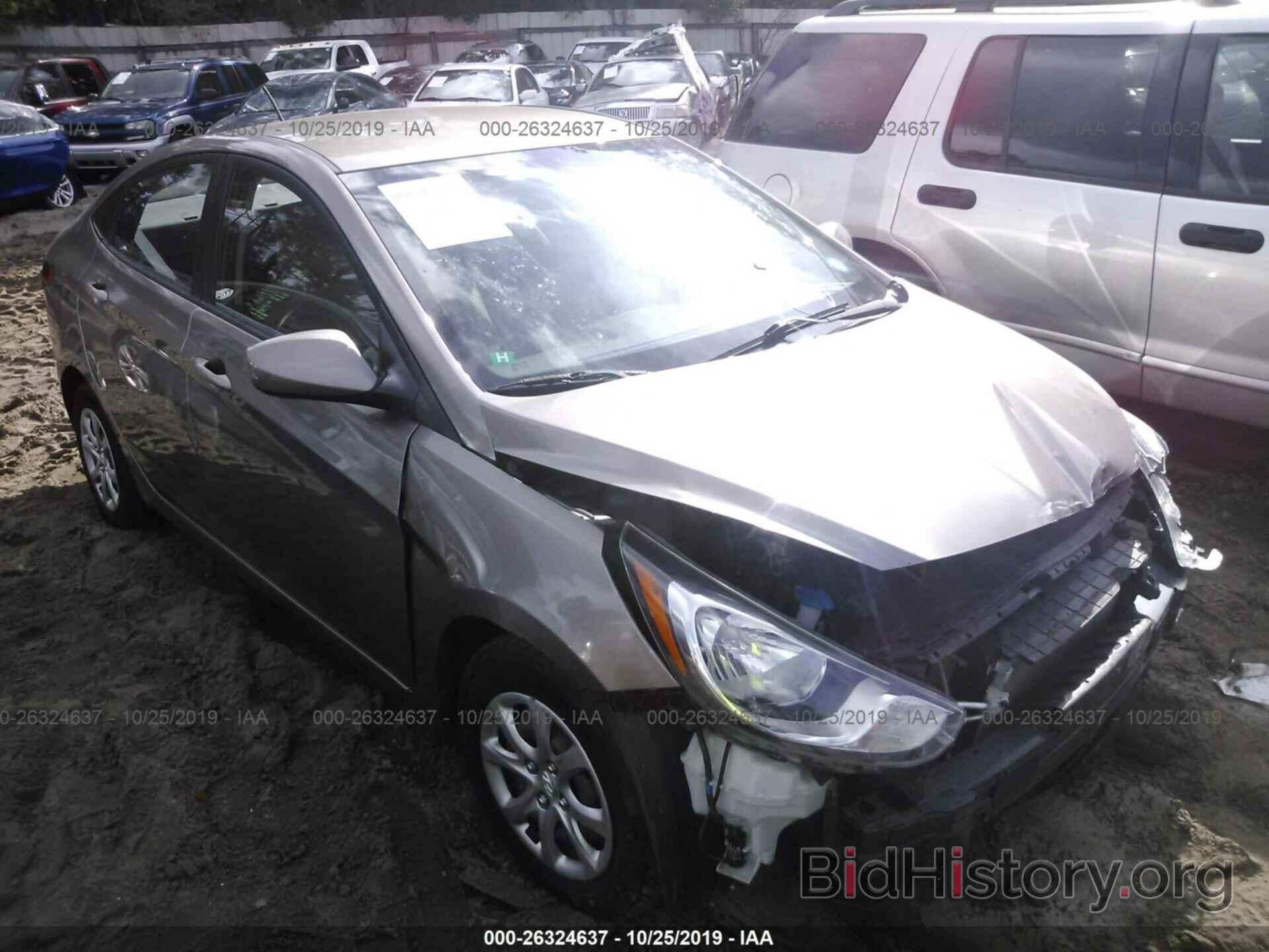 Photo KMHCT4AE6EU637847 - HYUNDAI ACCENT 2014