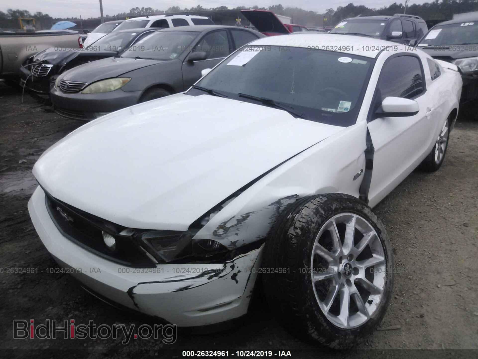 2011 FORD MUSTANG - VIN: 1ZVBP8CF9B5167558 - Фото 2