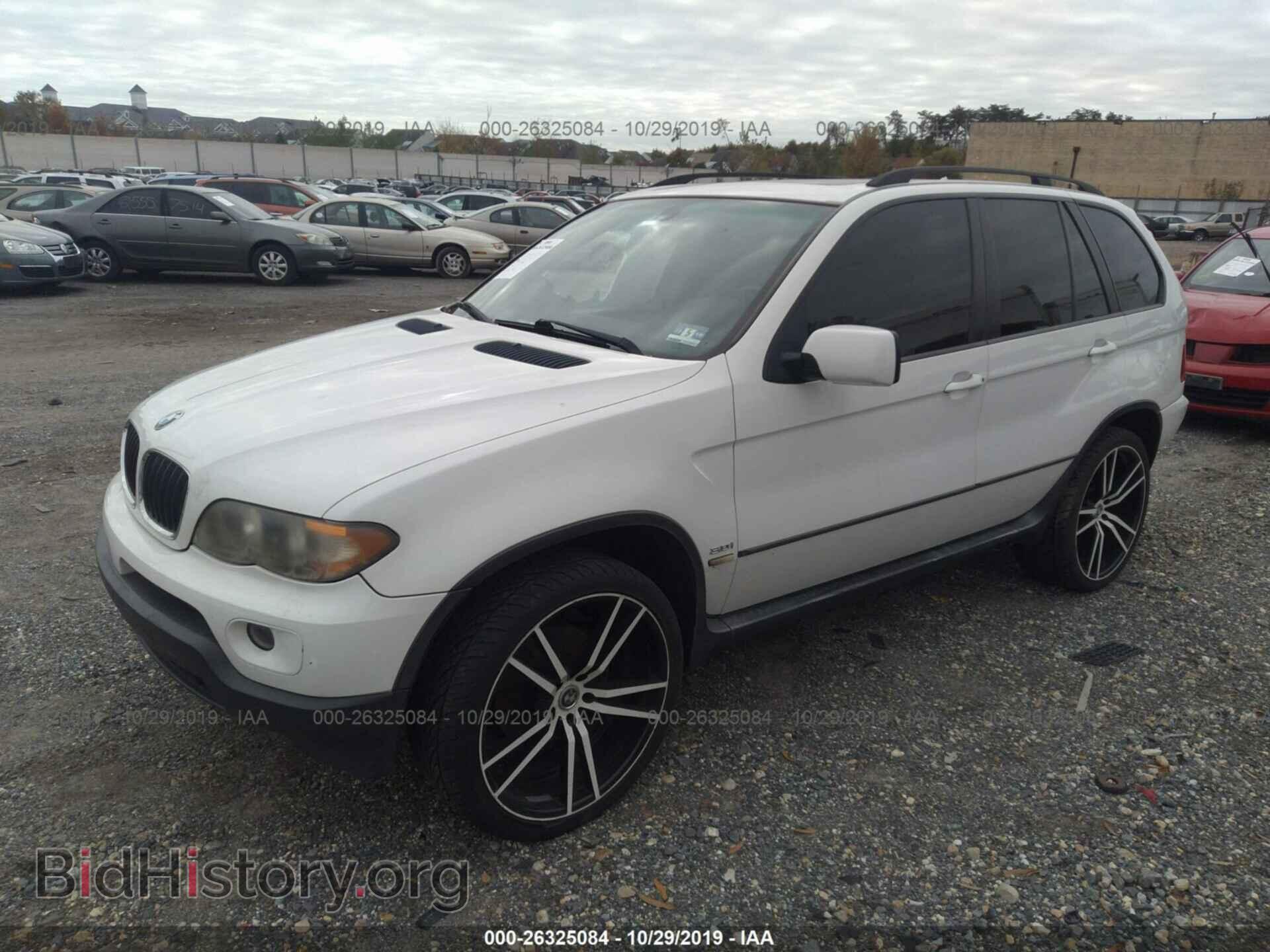 2006 BMW X5 - VIN: 5UXFA13596LY27750 - Фото 2