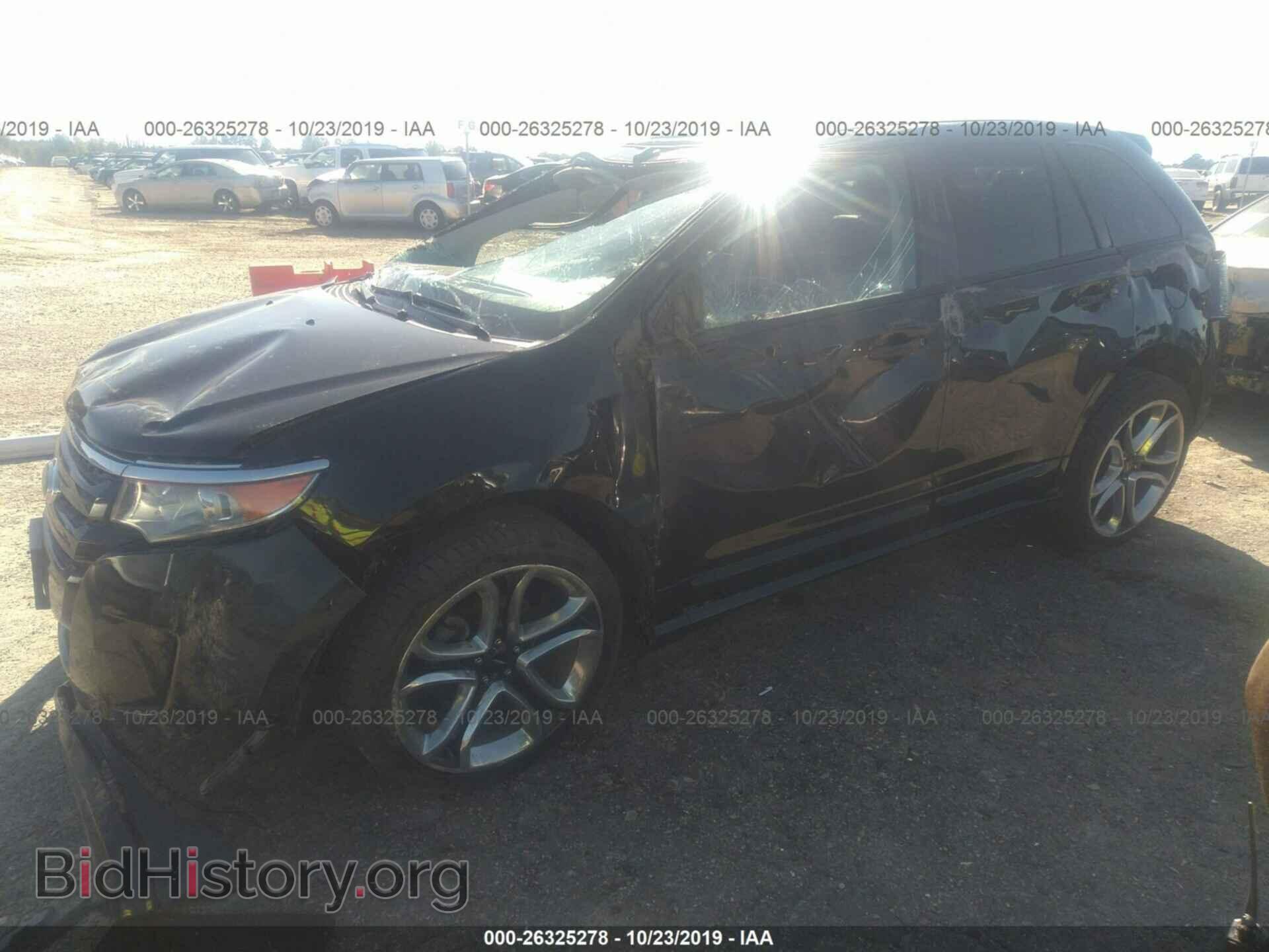 2014 FORD EDGE - VIN: 2FMDK3AK5EBB44352 - Фото 2