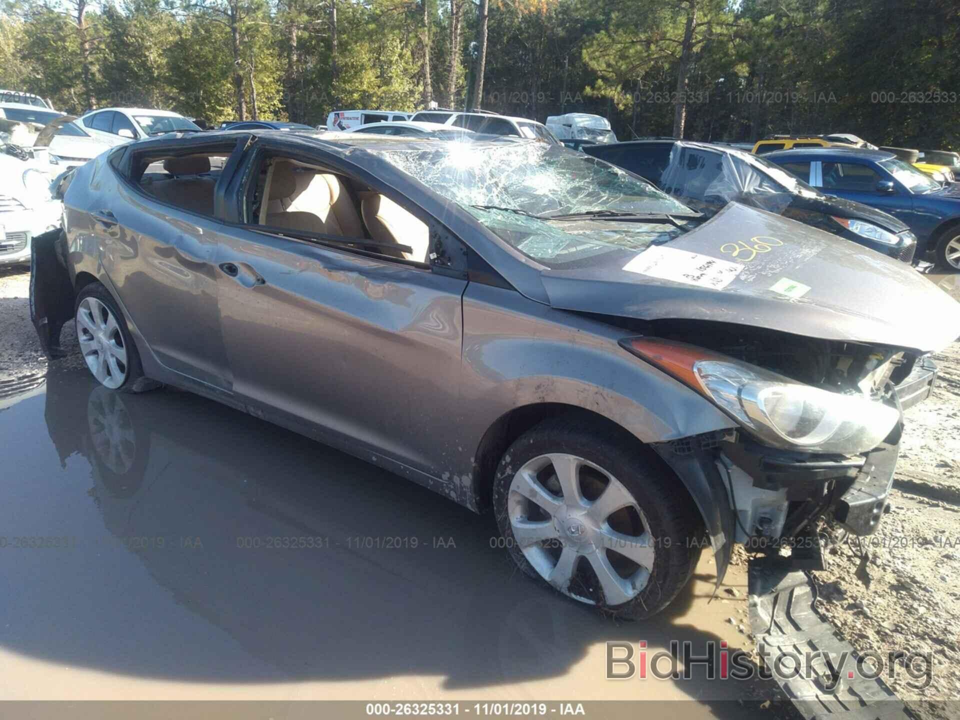 Photo 5NPDH4AE4BH038185 - HYUNDAI ELANTRA 2011