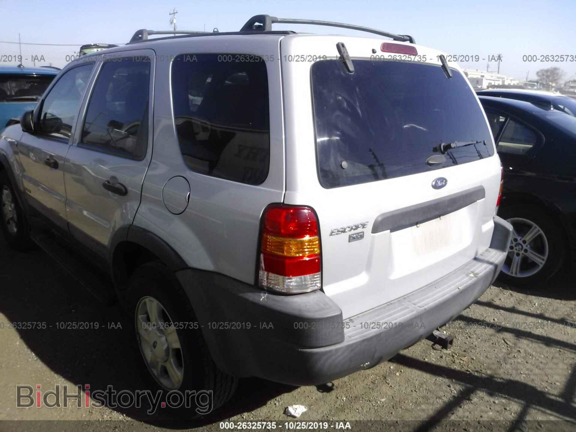 2002 FORD ESCAPE - VIN: 1FMCU03162KD01106 - Фото 3