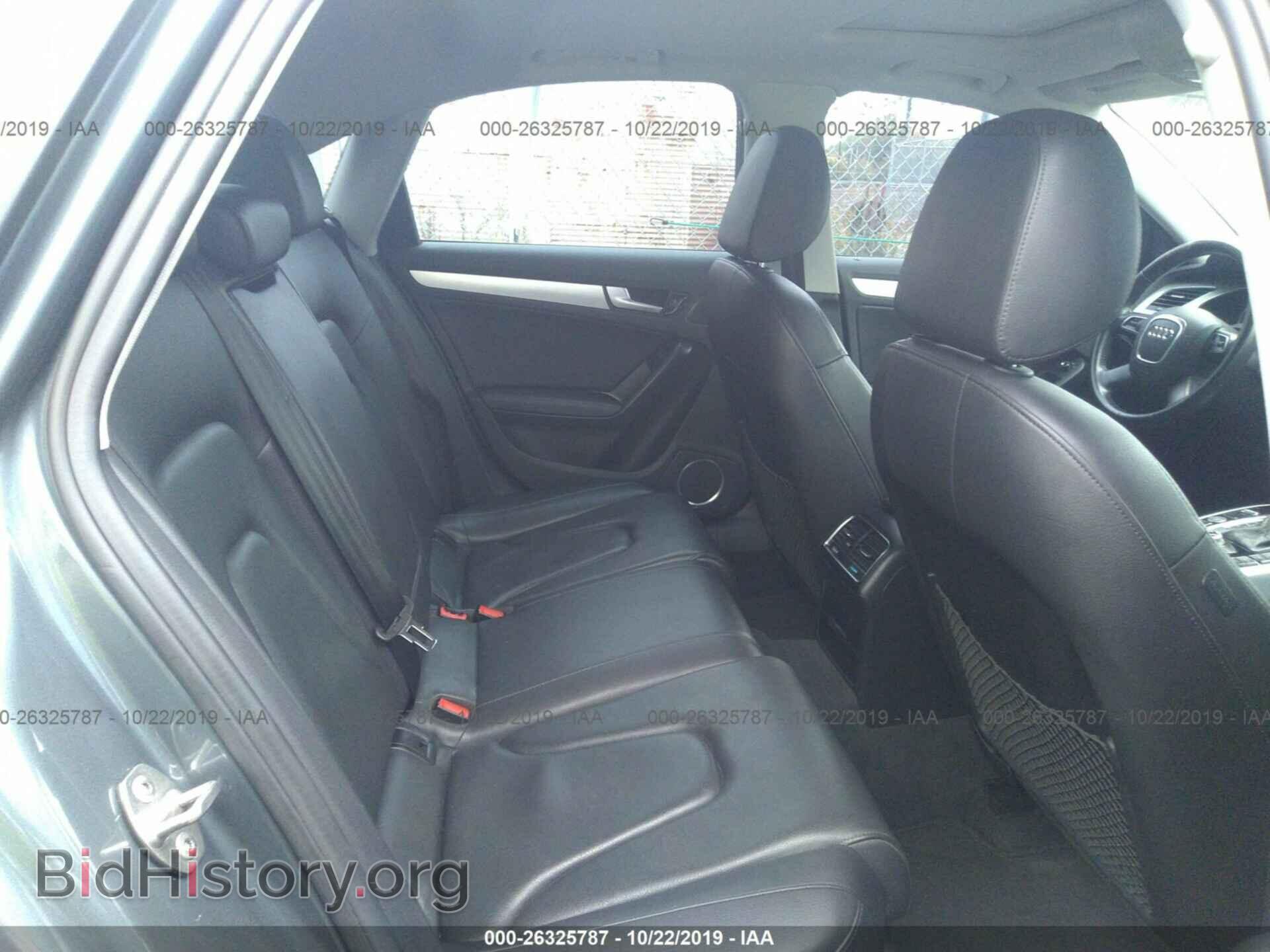 2012 AUDI A4 - VIN: WAUFFAFL4CA118287 - Photo 8