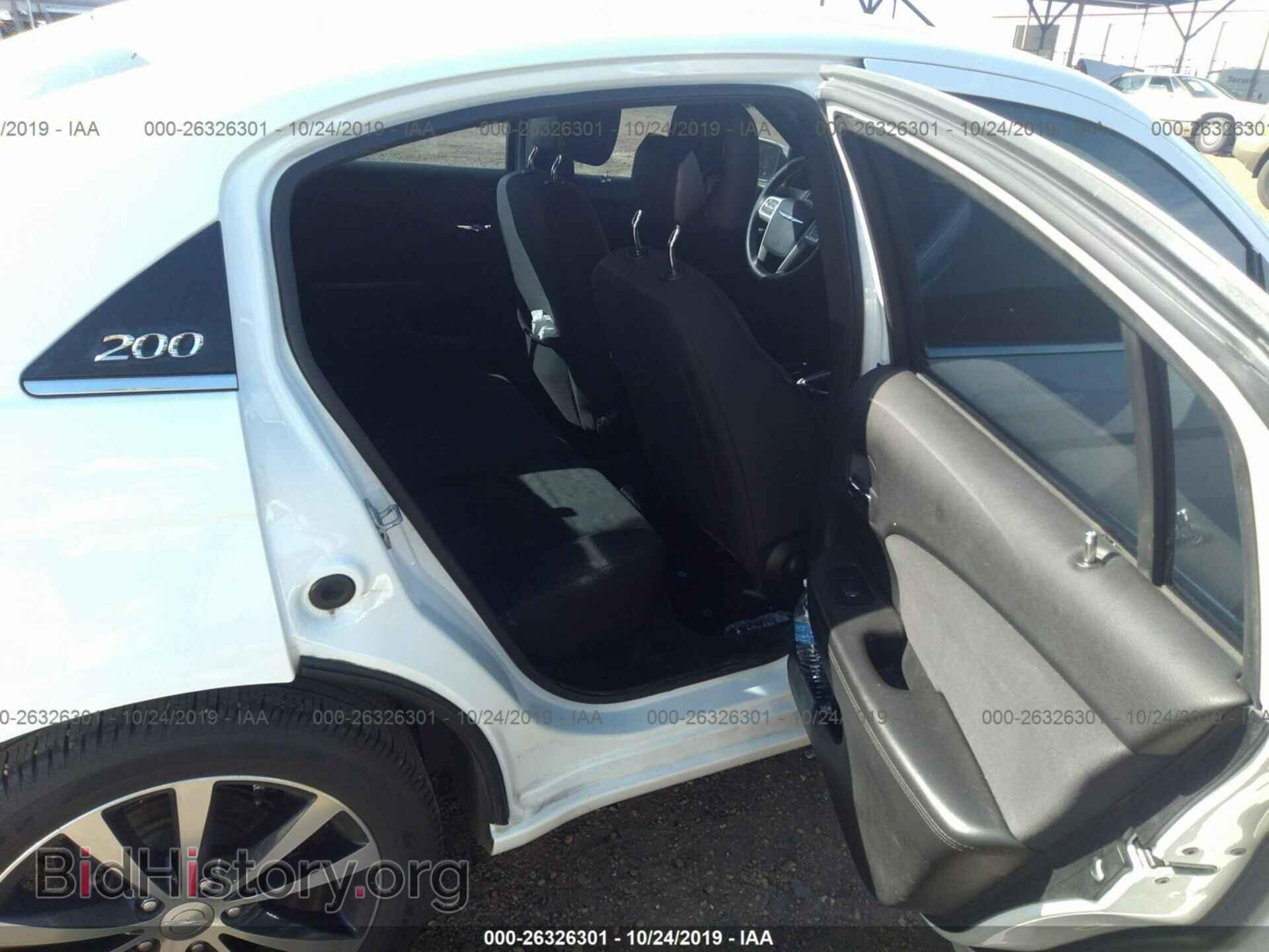 2013 CHRYSLER 200 - VIN: 1C3CCBBB7DN597465 - Фото 8