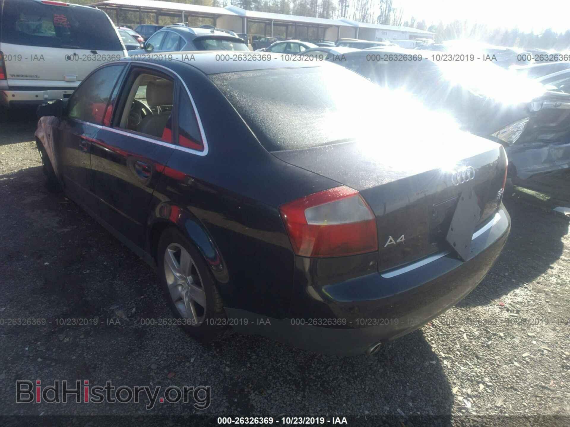 2002 AUDI A4 - VIN: WAULT68E22A128256 - Фото 3