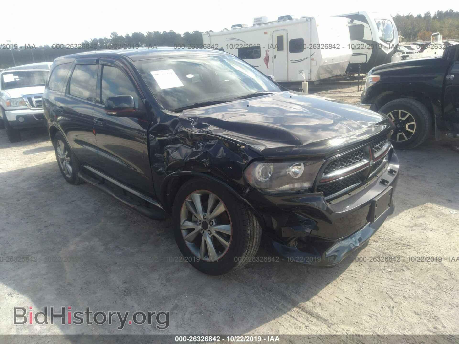 Фотография 1C4SDHCT0CC321945 - DODGE DURANGO 2012