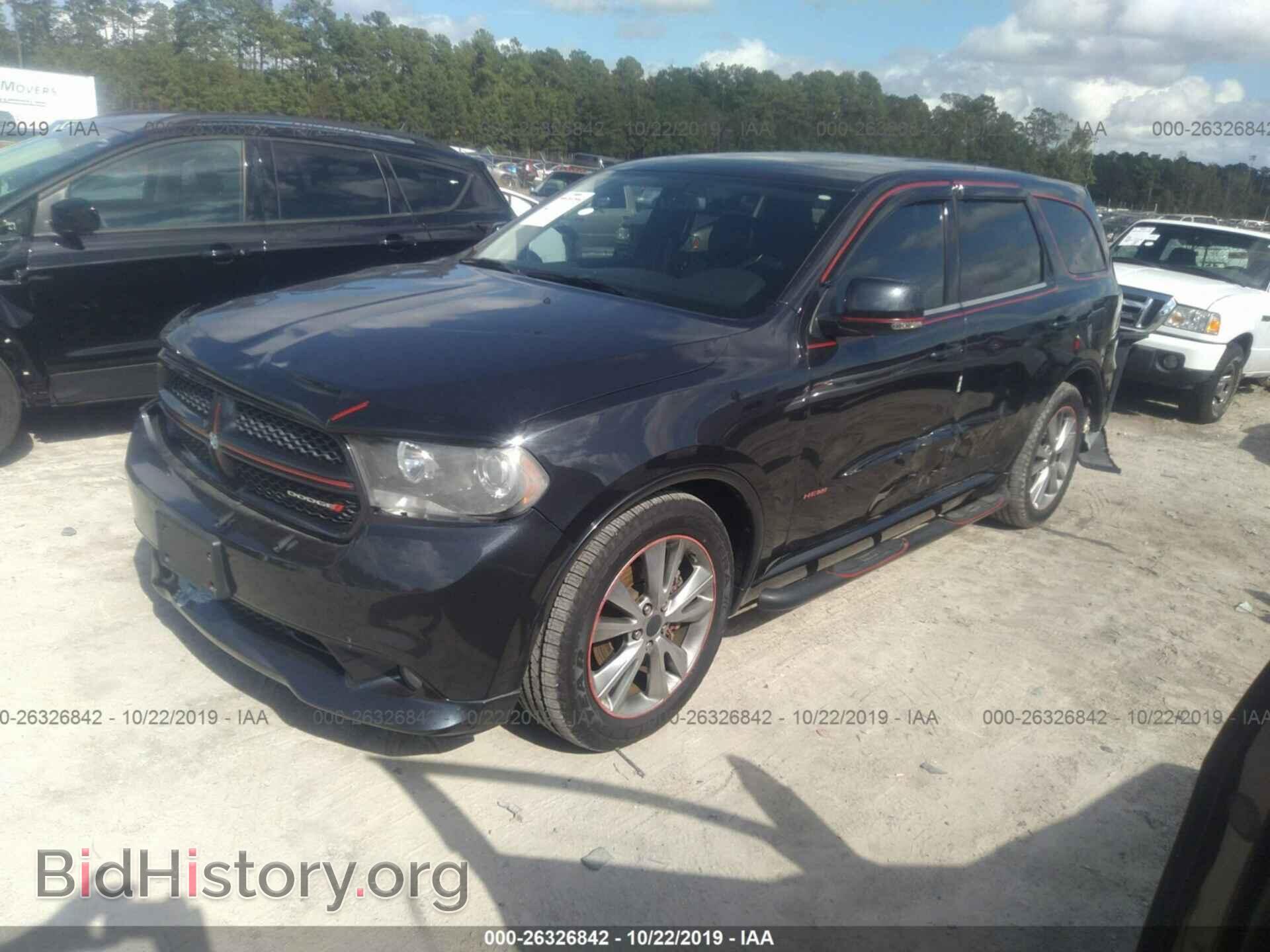 2012 DODGE DURANGO - VIN: 1C4SDHCT0CC321945 - Фото 2