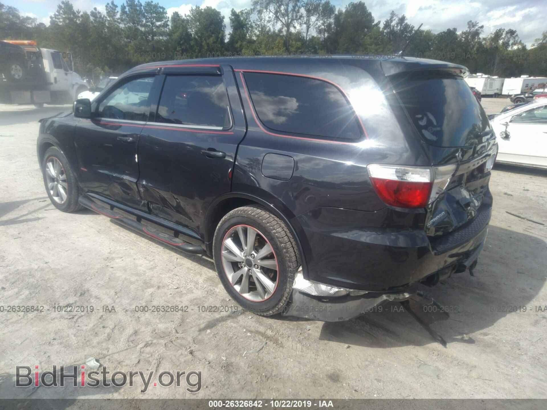 2012 DODGE DURANGO - VIN: 1C4SDHCT0CC321945 - Фото 3