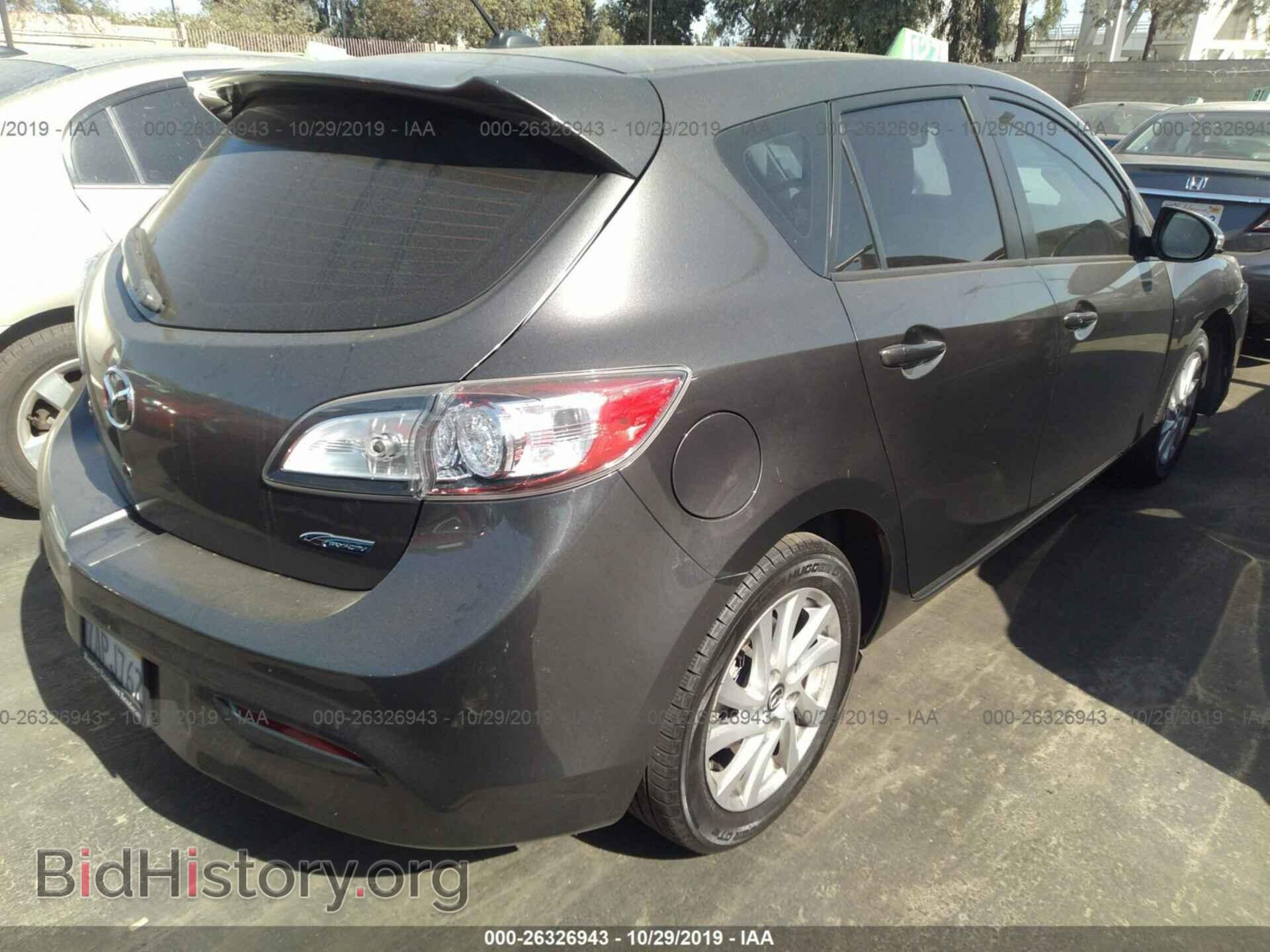 2013 MAZDA 3 - VIN: JM1BL1MP5D1826324 - Фото 4
