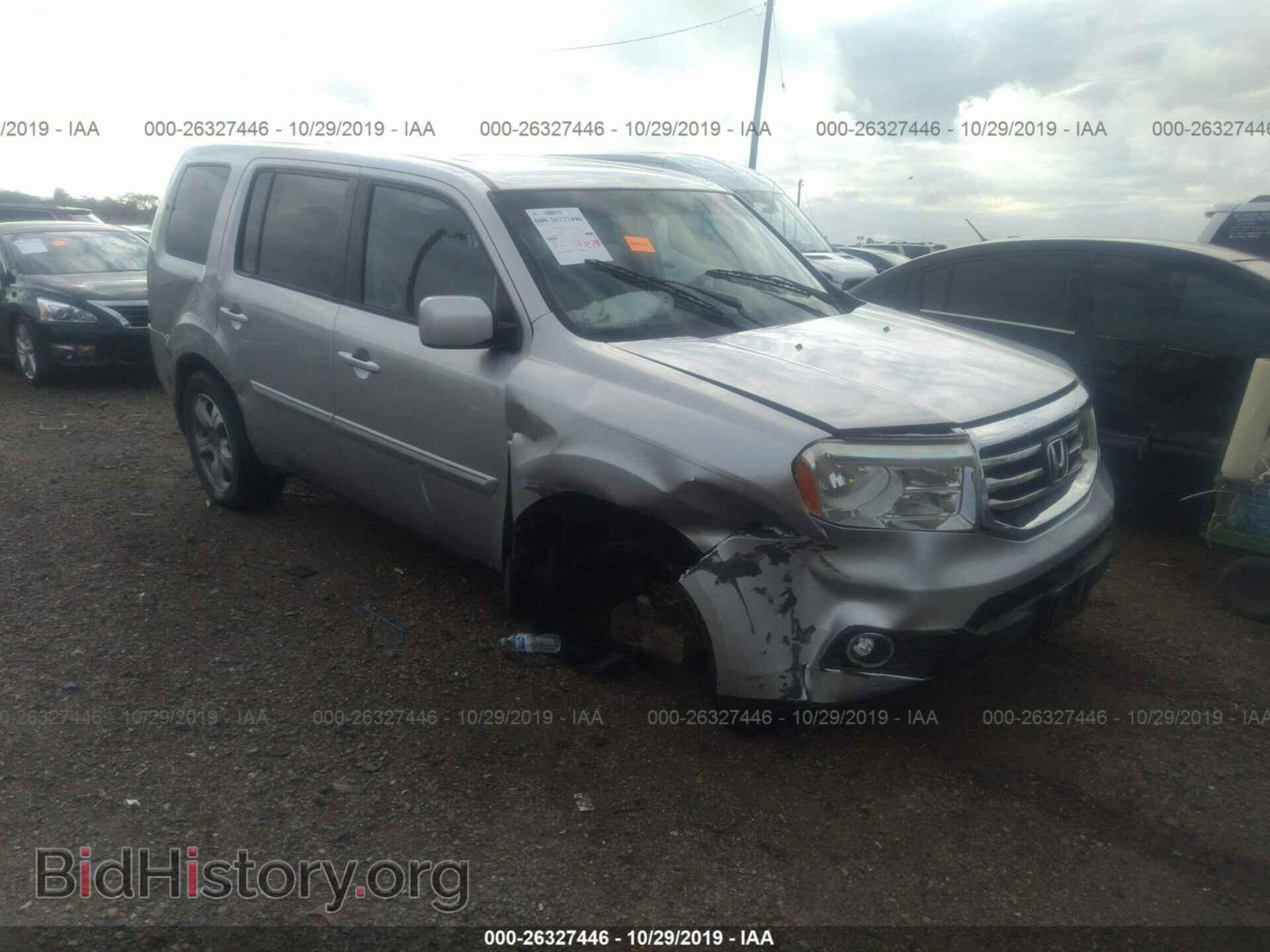 Photo 5FNYF3H52DB031812 - HONDA PILOT 2013