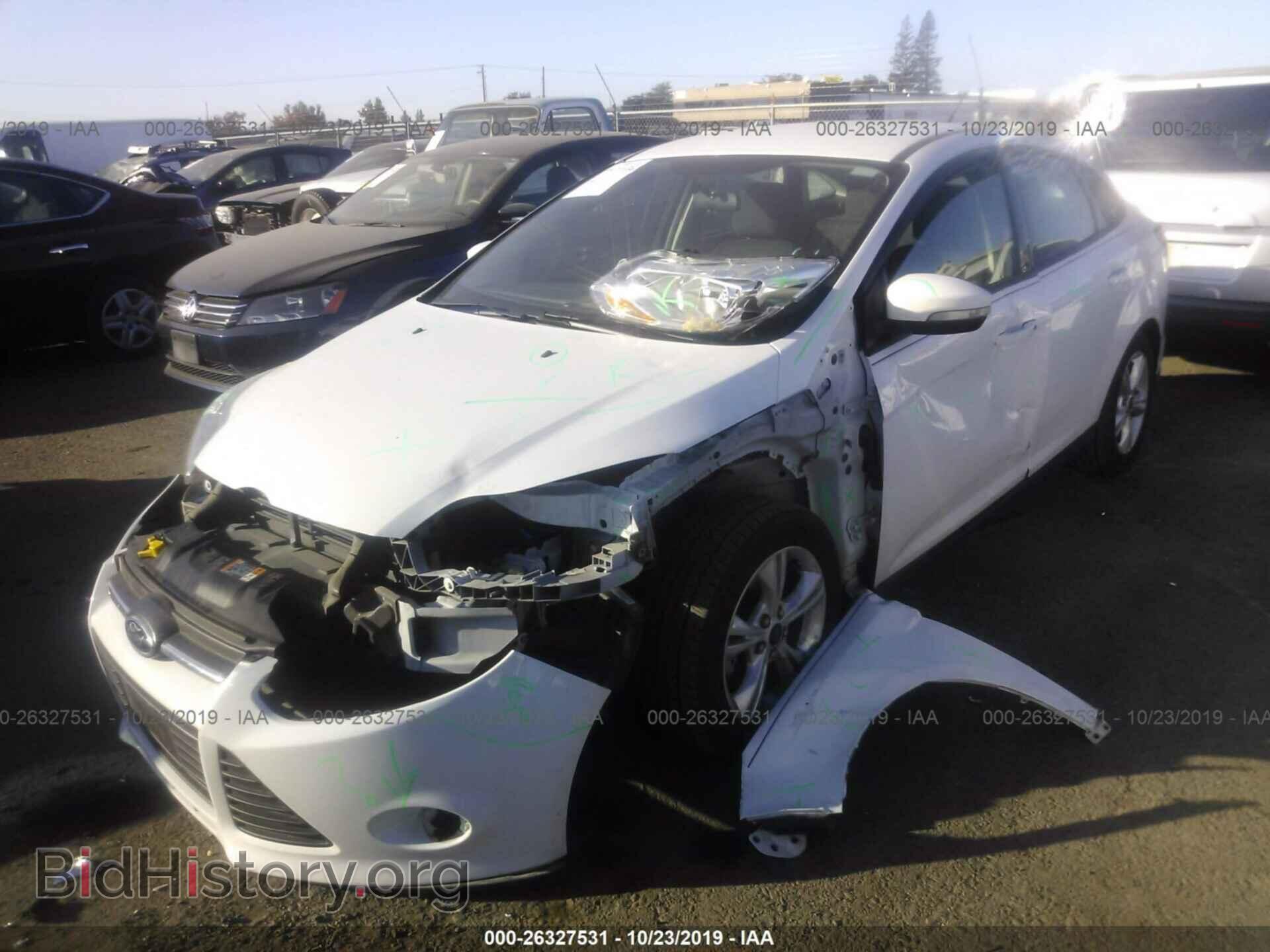 2014 FORD FOCUS - VIN: 1FADP3F22EL455824 - Фото 2