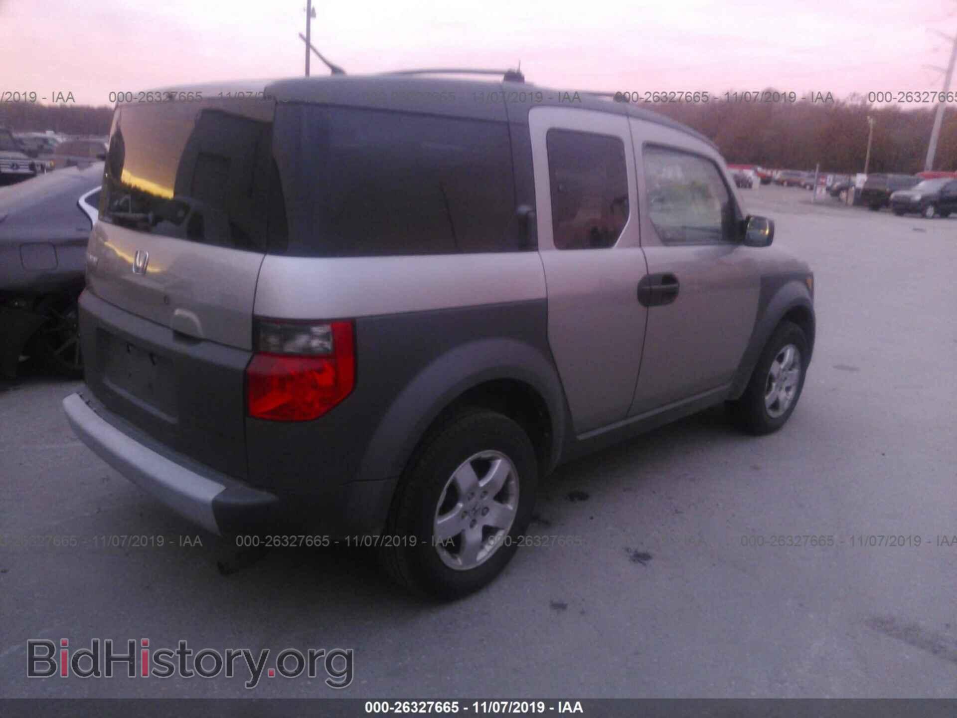 2003 HONDA ELEMENT - VIN: 5J6YH28563L010729 - Photo 4
