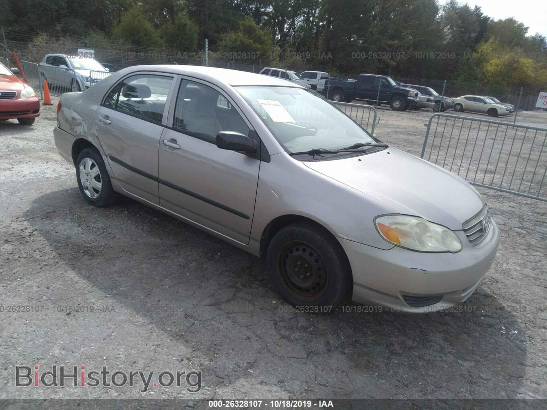 Photo 1NXBR32E93Z105105 - TOYOTA COROLLA 2003